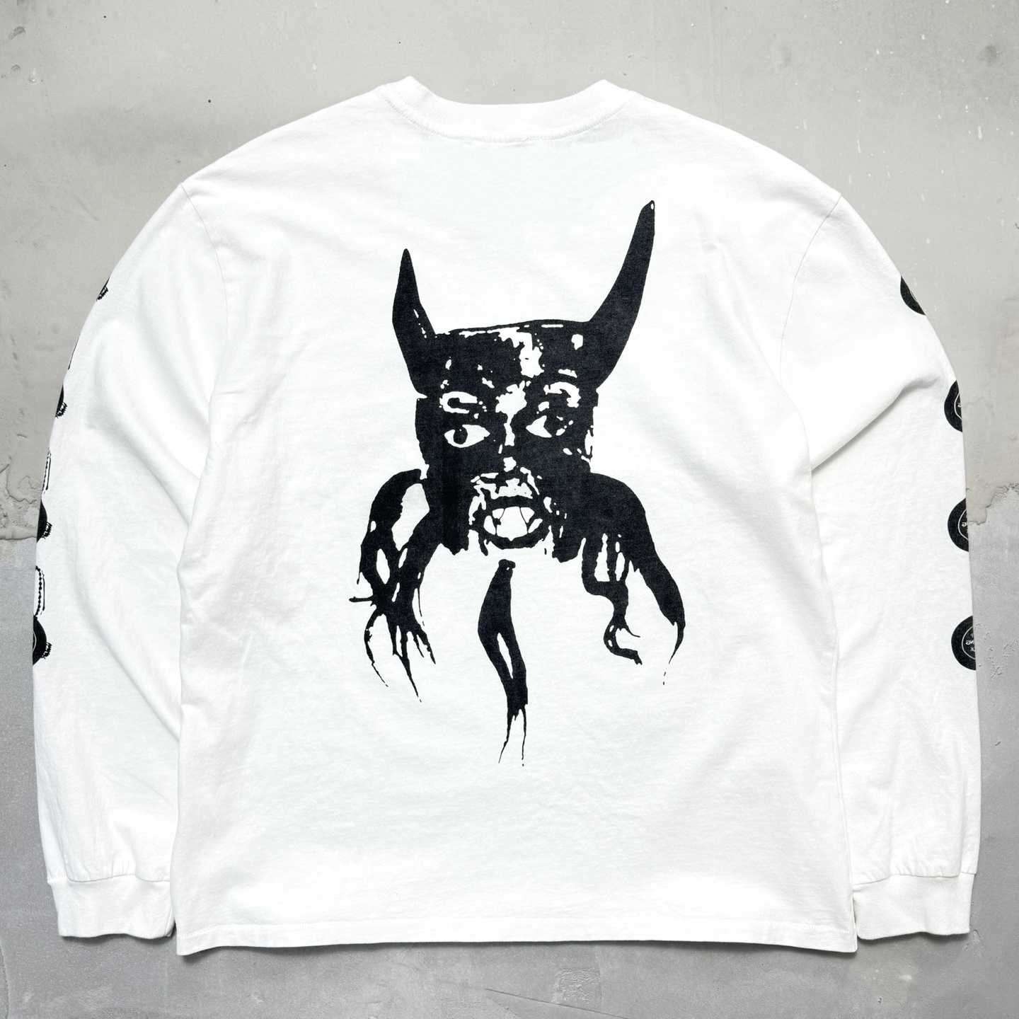 Enfants Riches Déprimés Do What Thou Wilt Long-Sleeve T-Shirt 'Faded White' - EUR FASHION