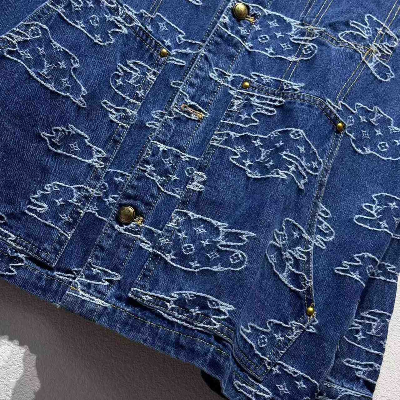 Louis Vuitton Monogram Denim Jacket - EUR FASHION