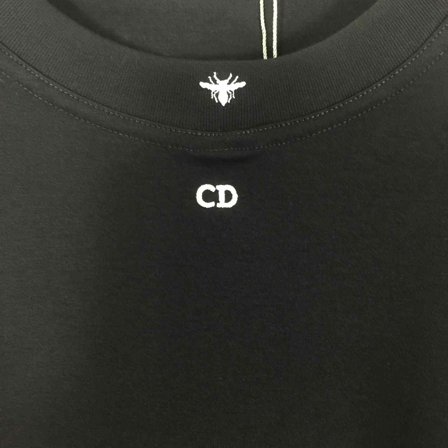 Dior Logo Cotton T-Shirt  - EUR FASHION