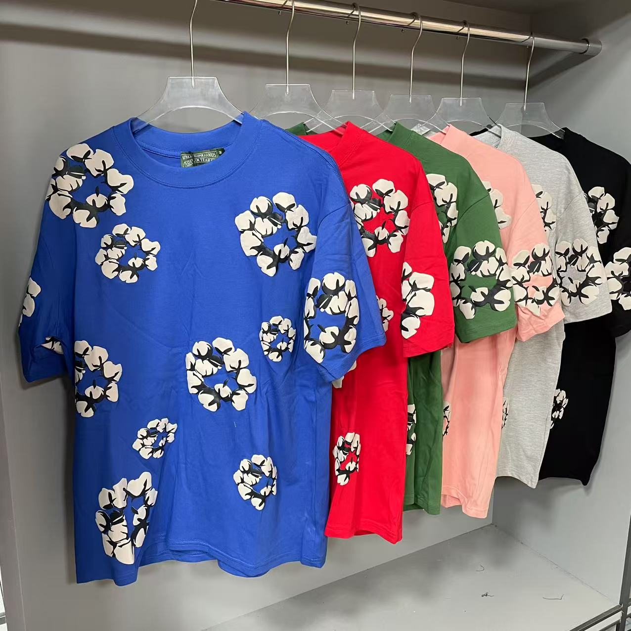 Denim Tears Cotton Tee - EUR FASHION