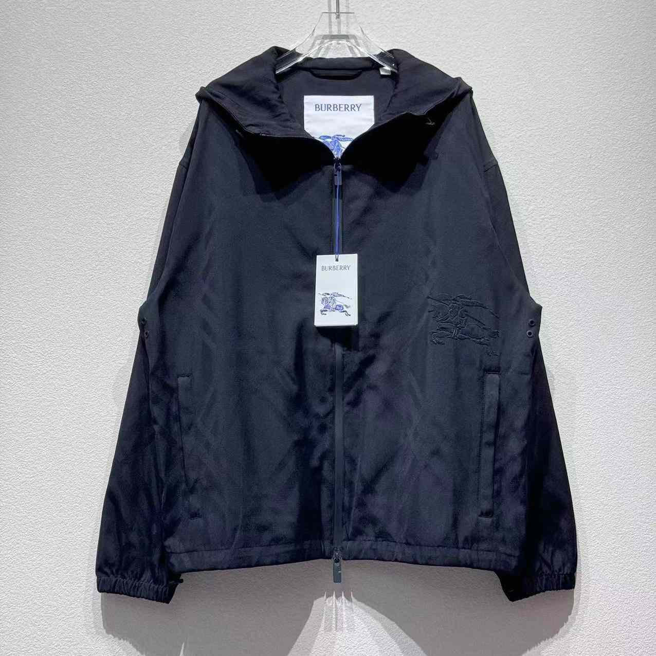 Burberry Nylon Cotton Hooded Jacket - EUR FASHION