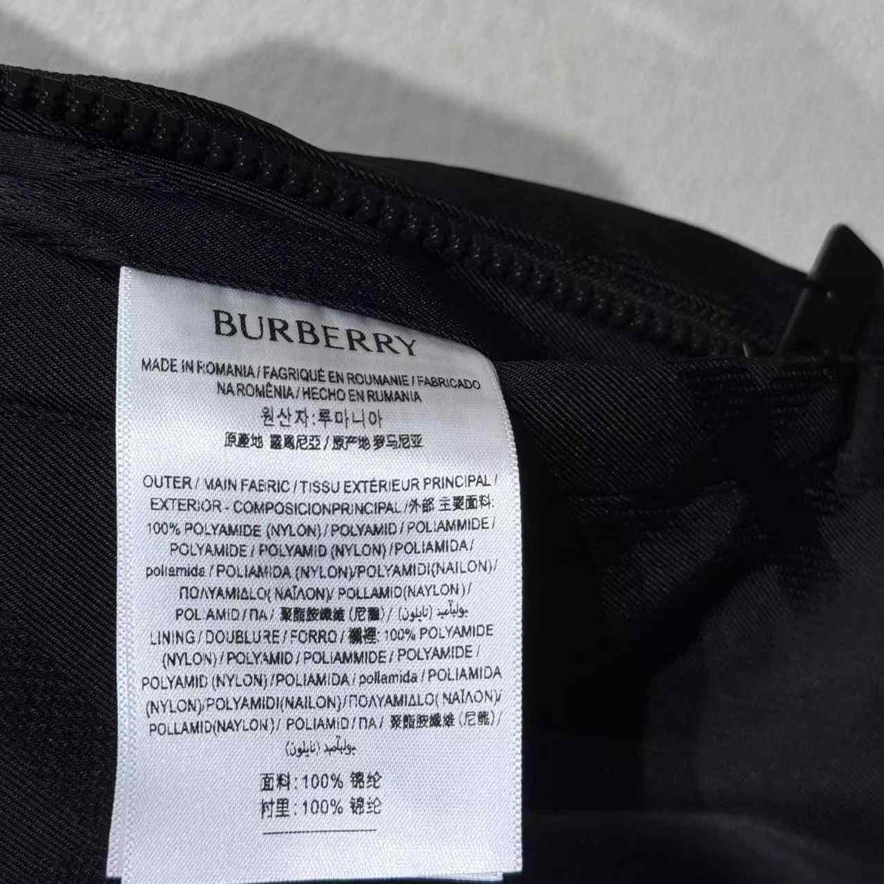 Burberry Nylon Cotton Hooded Jacket - EUR FASHION