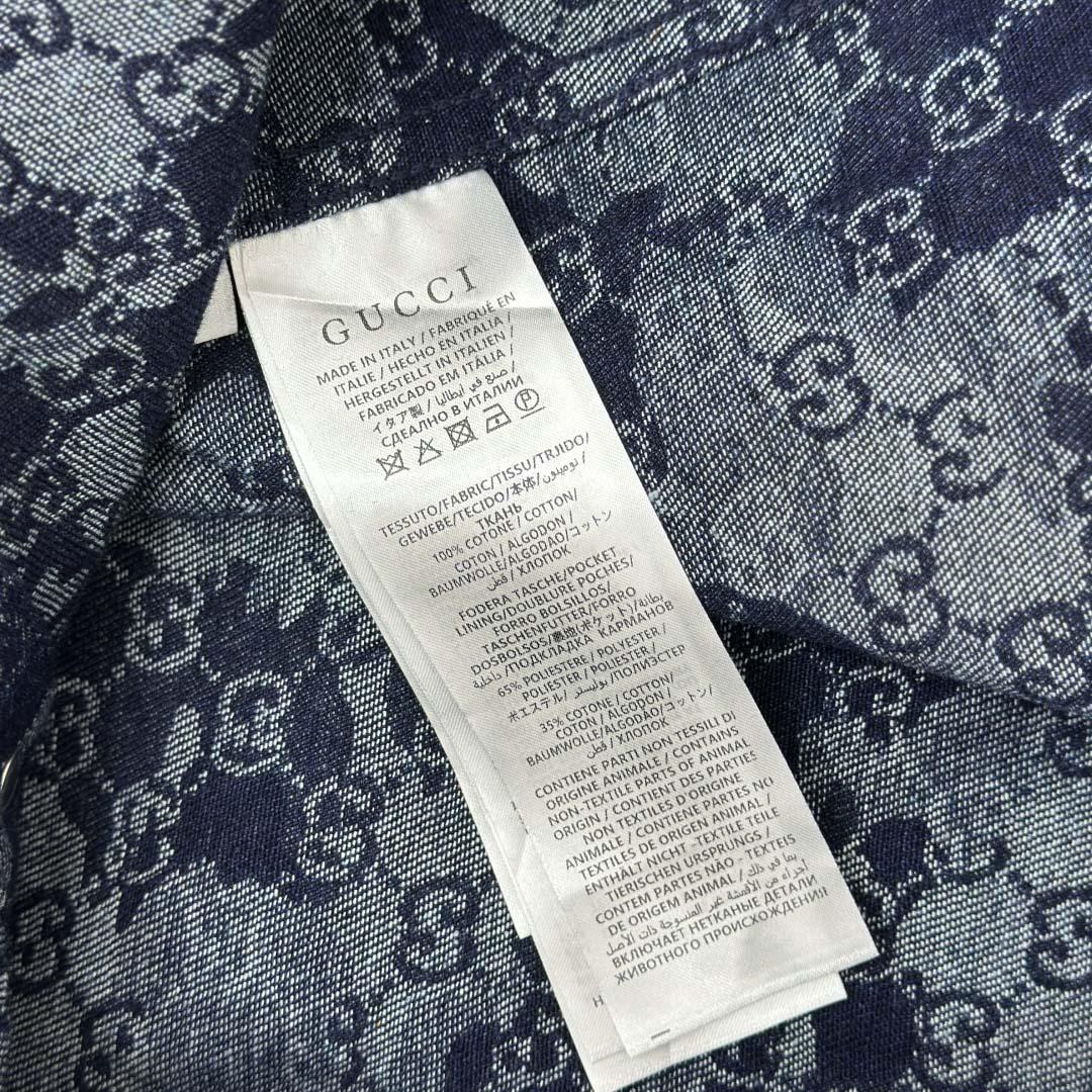 Gucci GG Jacquard Denim Shirt - EUR FASHION