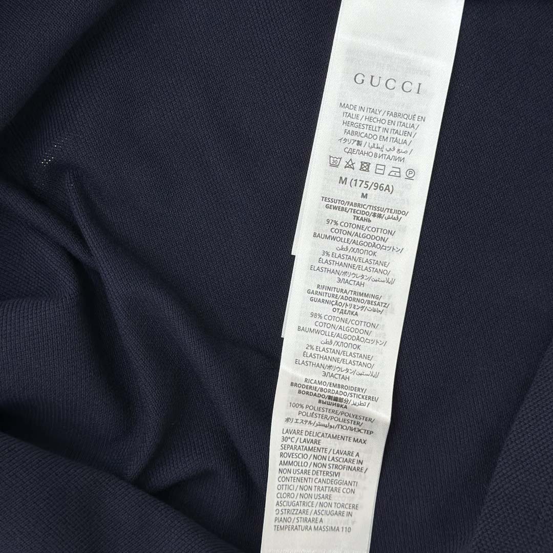 Gucci Cotton Piquet Polo Shirt - EUR FASHION