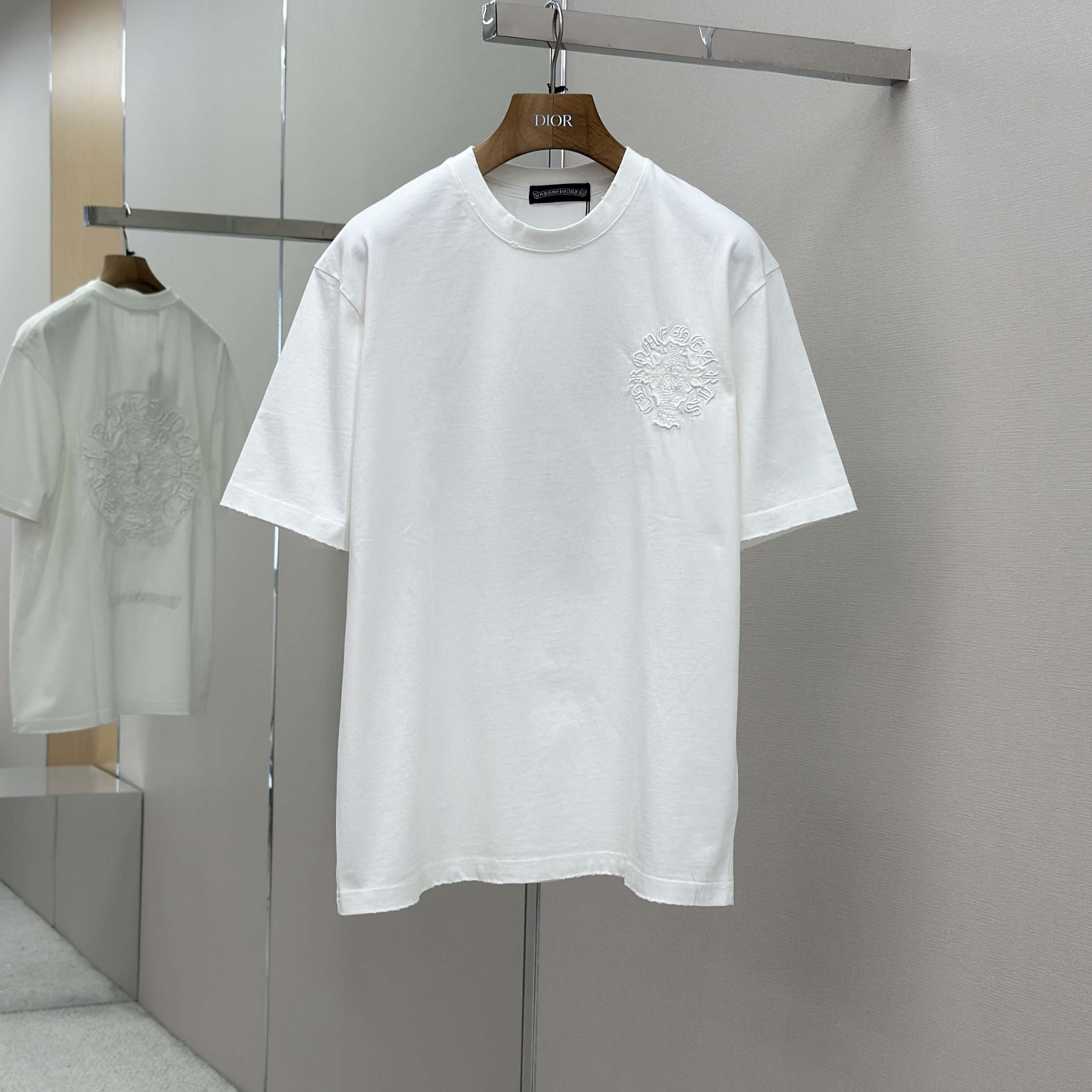 Chrome Hearts Cotton Tee - EUR FASHION
