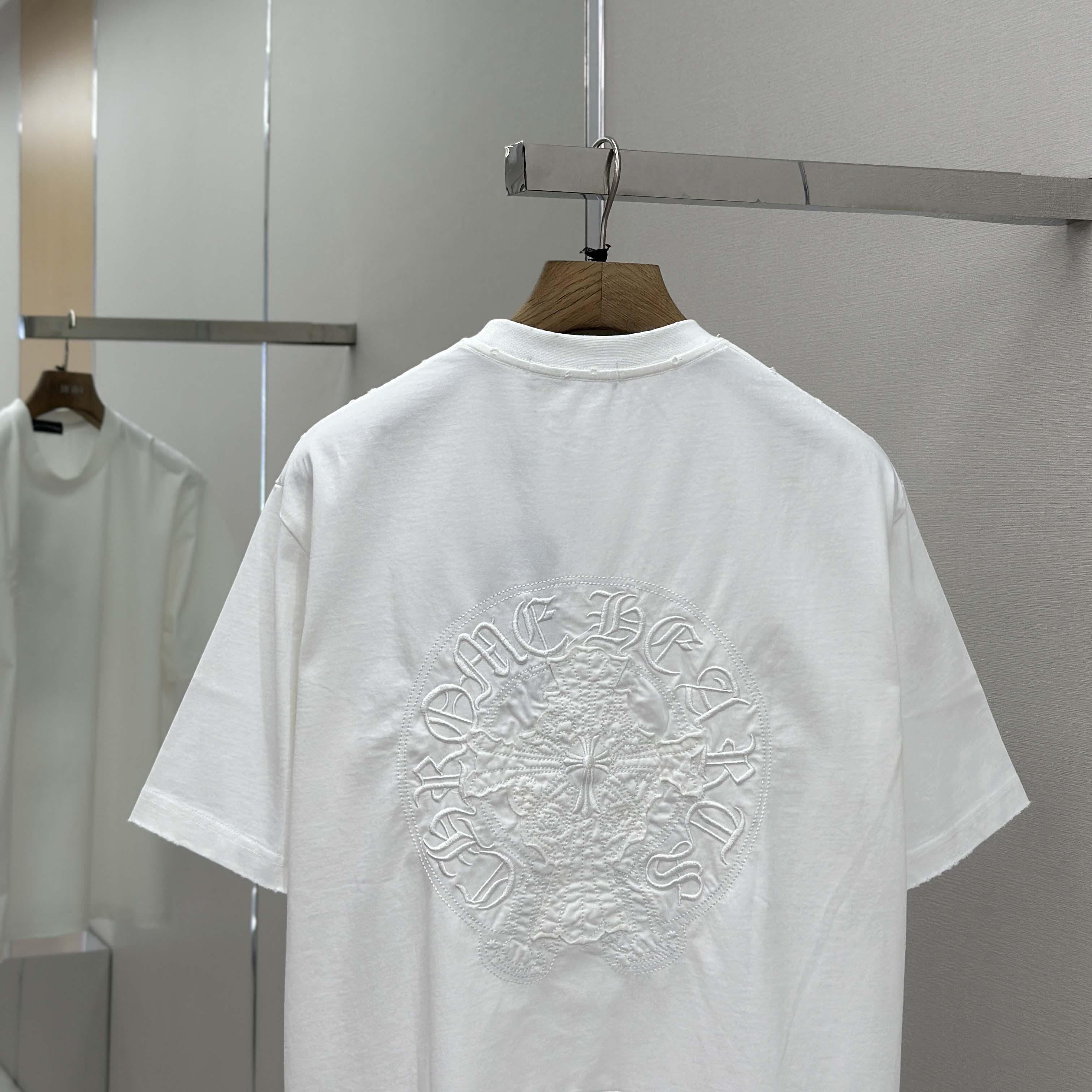 Chrome Hearts Cotton Tee - EUR FASHION