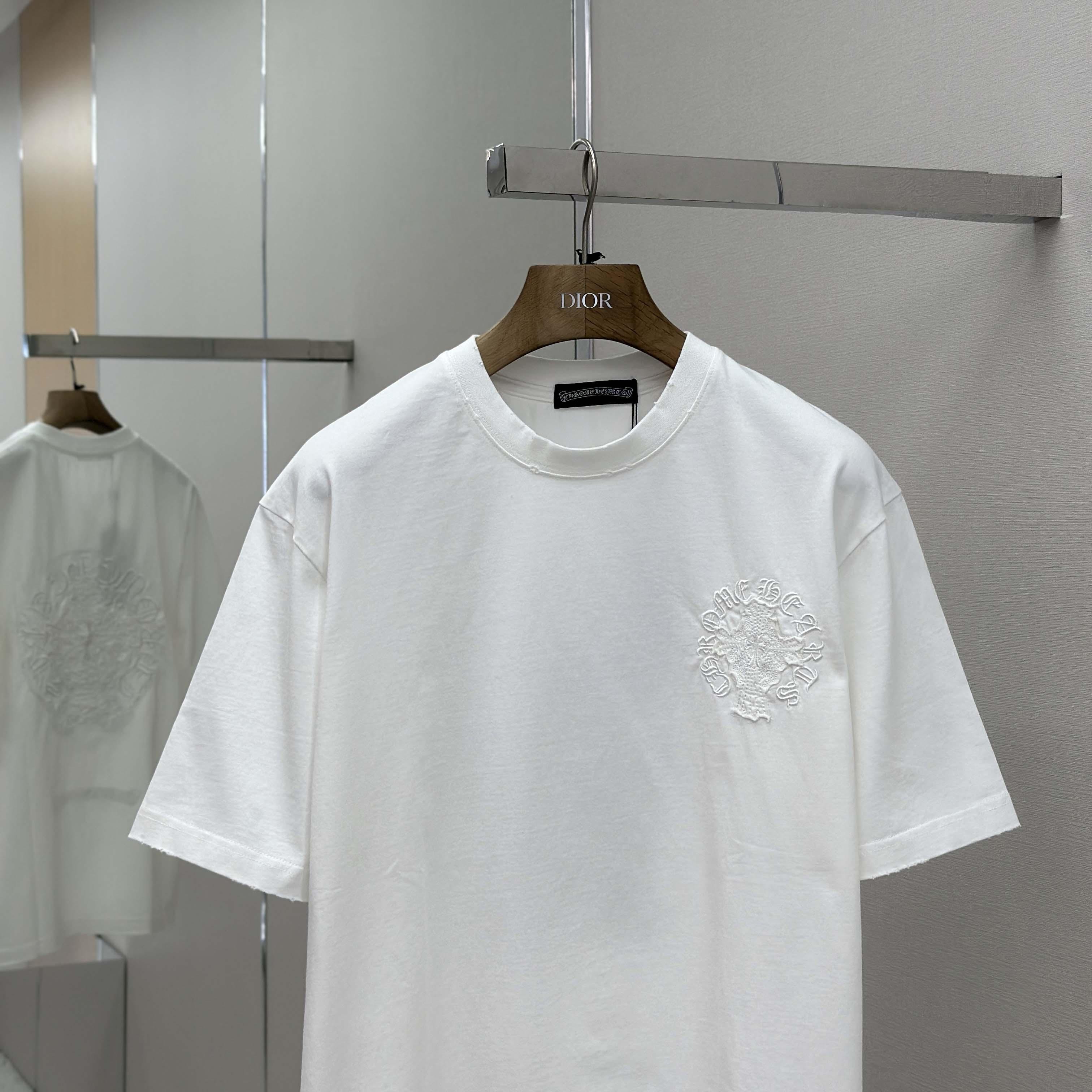 Chrome Hearts Cotton Tee - EUR FASHION