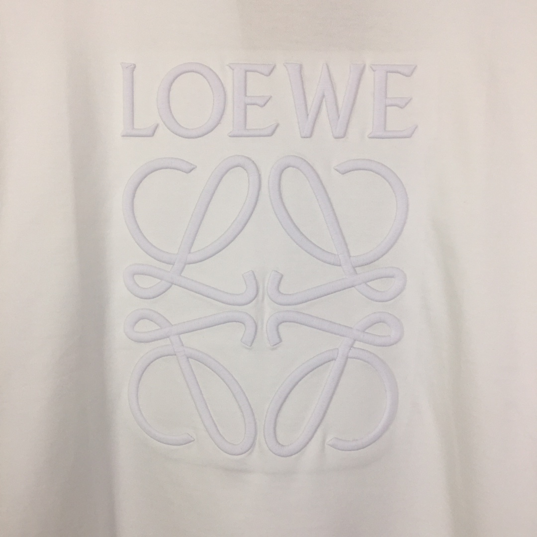 Loewe Logo Cotton Polo Shirt - EUR FASHION