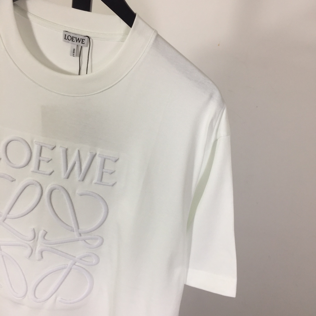 Loewe Logo Cotton Polo Shirt - EUR FASHION