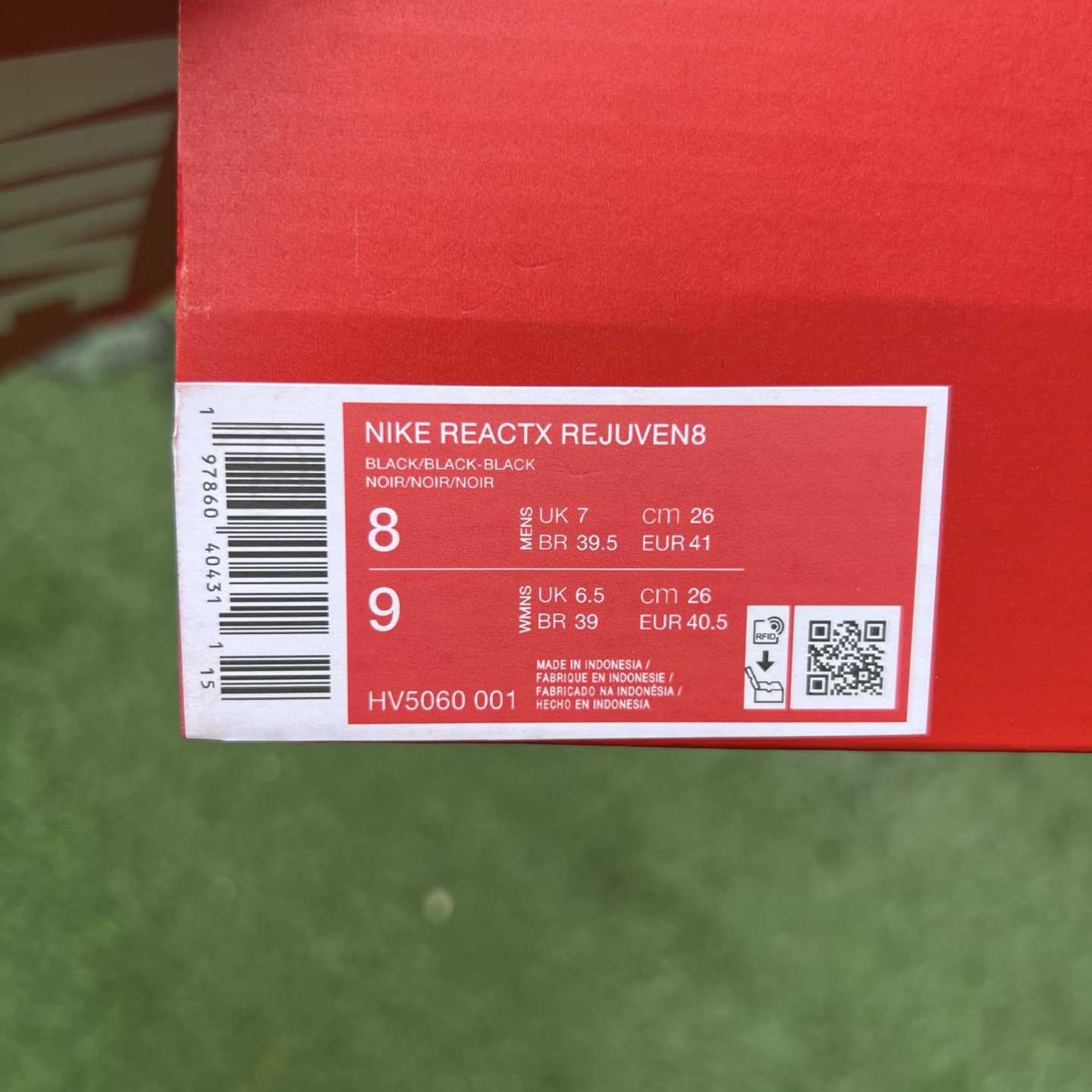 Nike ReactX Rejuven8   HV5060-001 - EUR FASHION