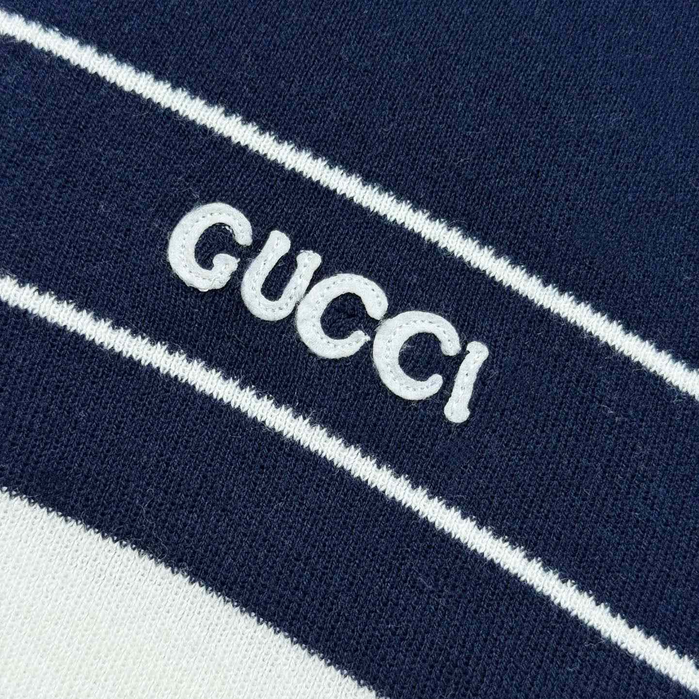 Gucci Cotton Polo Shirt With Embroidery  - EUR FASHION