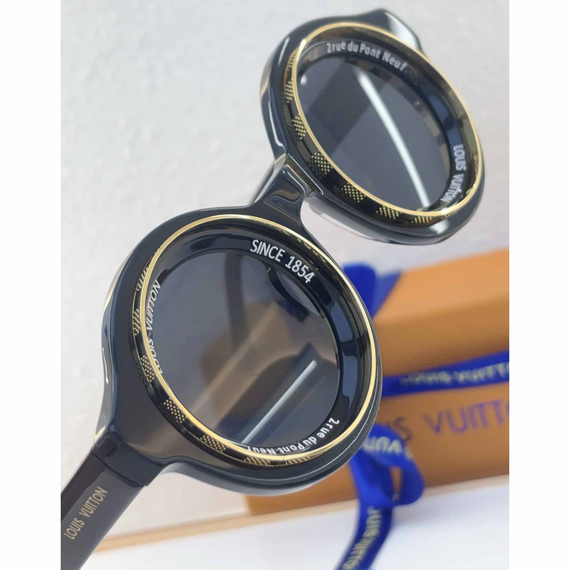 Louis Vuitton LV Super Vision Round Sunglasses   Z2737U Z2386U - EUR FASHION