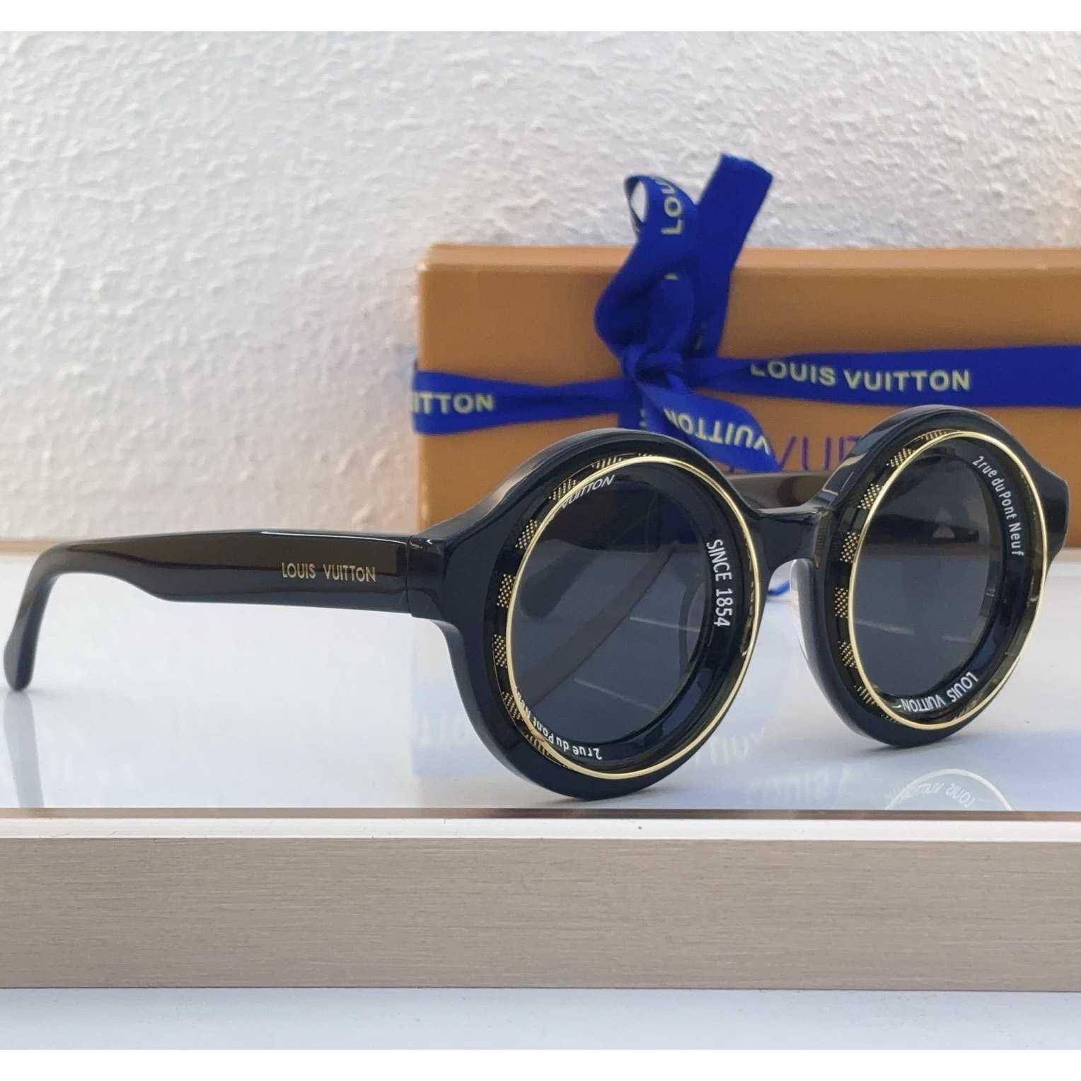 Louis Vuitton LV Super Vision Round Sunglasses   Z2737U Z2386U - EUR FASHION