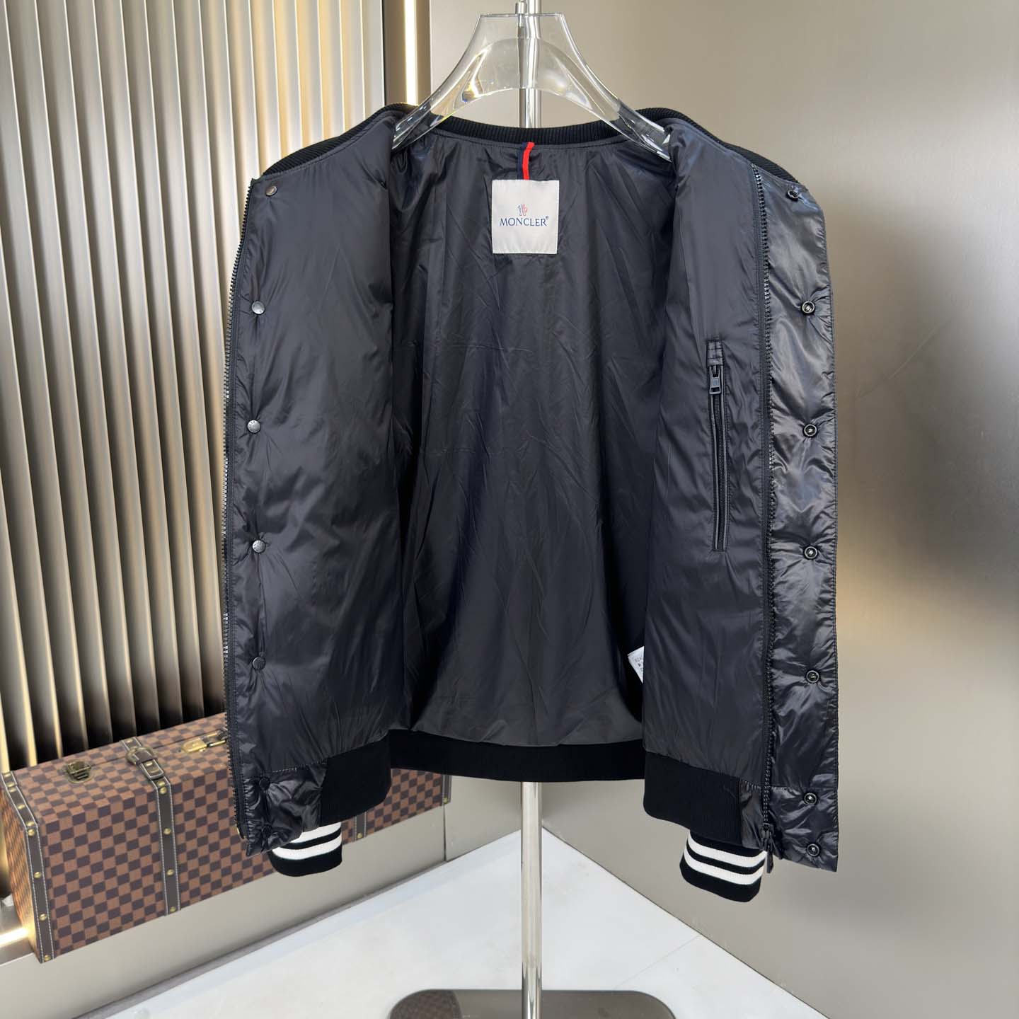 Moncler Paneled Down Jacket - EUR FASHION