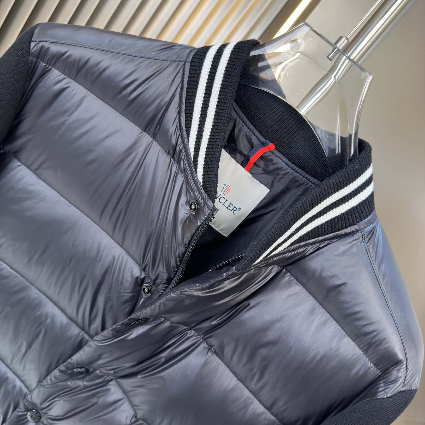 Moncler Paneled Down Jacket - EUR FASHION