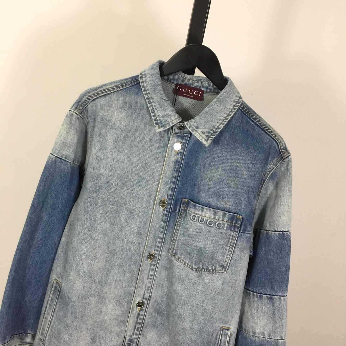 Gucci Cotton Denim Shirt - EUR FASHION