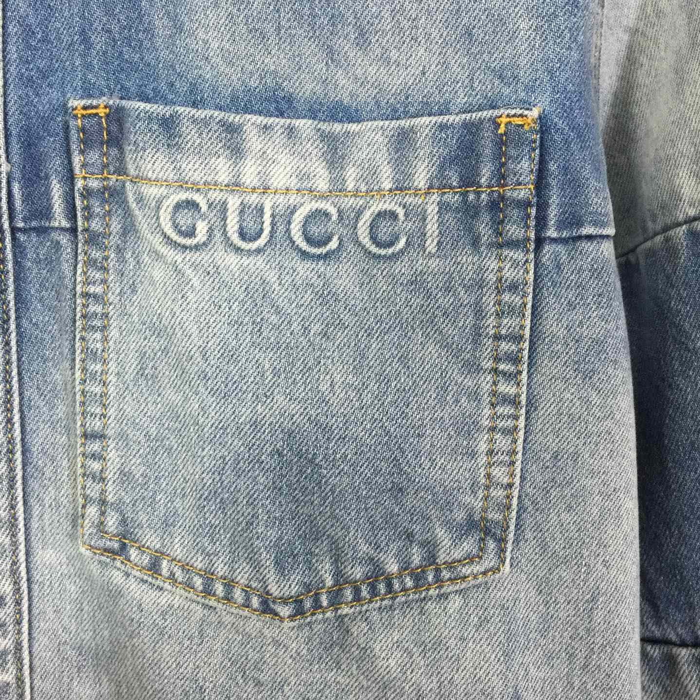 Gucci Cotton Denim Shirt - EUR FASHION