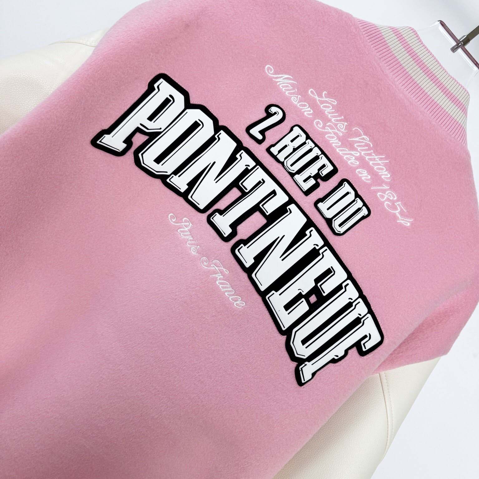 Louis Vuitton Signature Leather Varsity Jacket   1AILZ2 - EUR FASHION