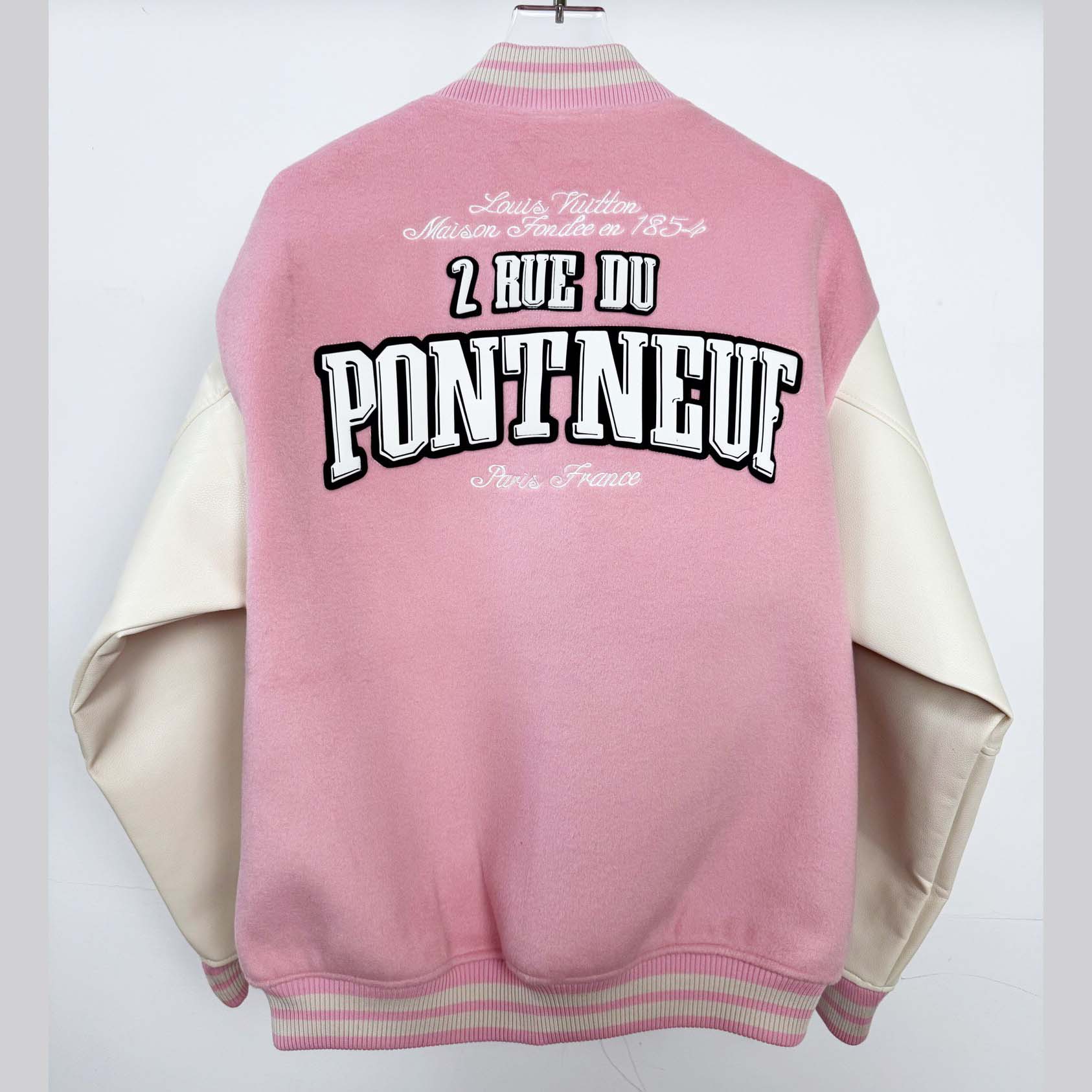 Louis Vuitton Signature Leather Varsity Jacket   1AILZ2 - EUR FASHION