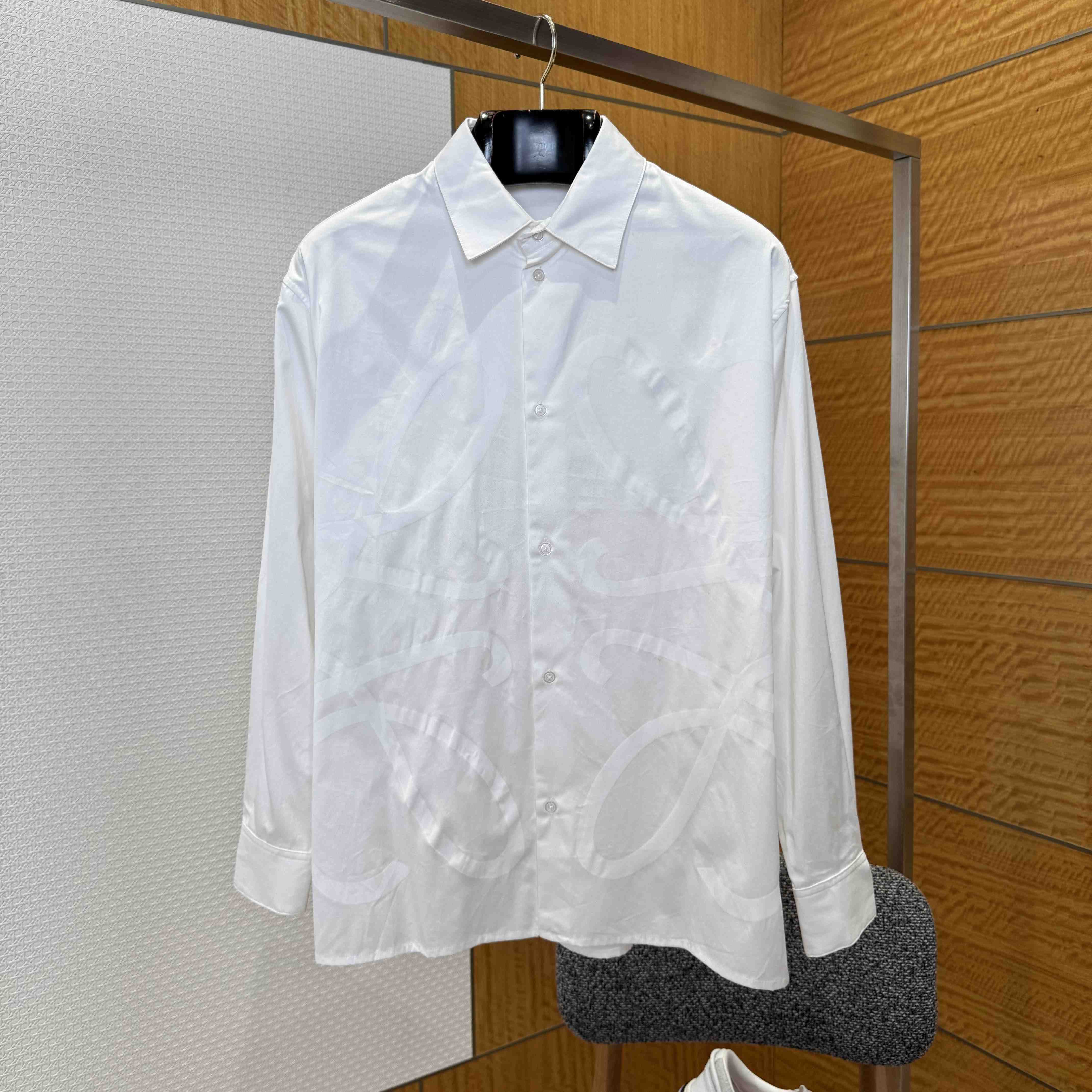 Loewe Anagram Shirt In Cotton - EUR FASHION