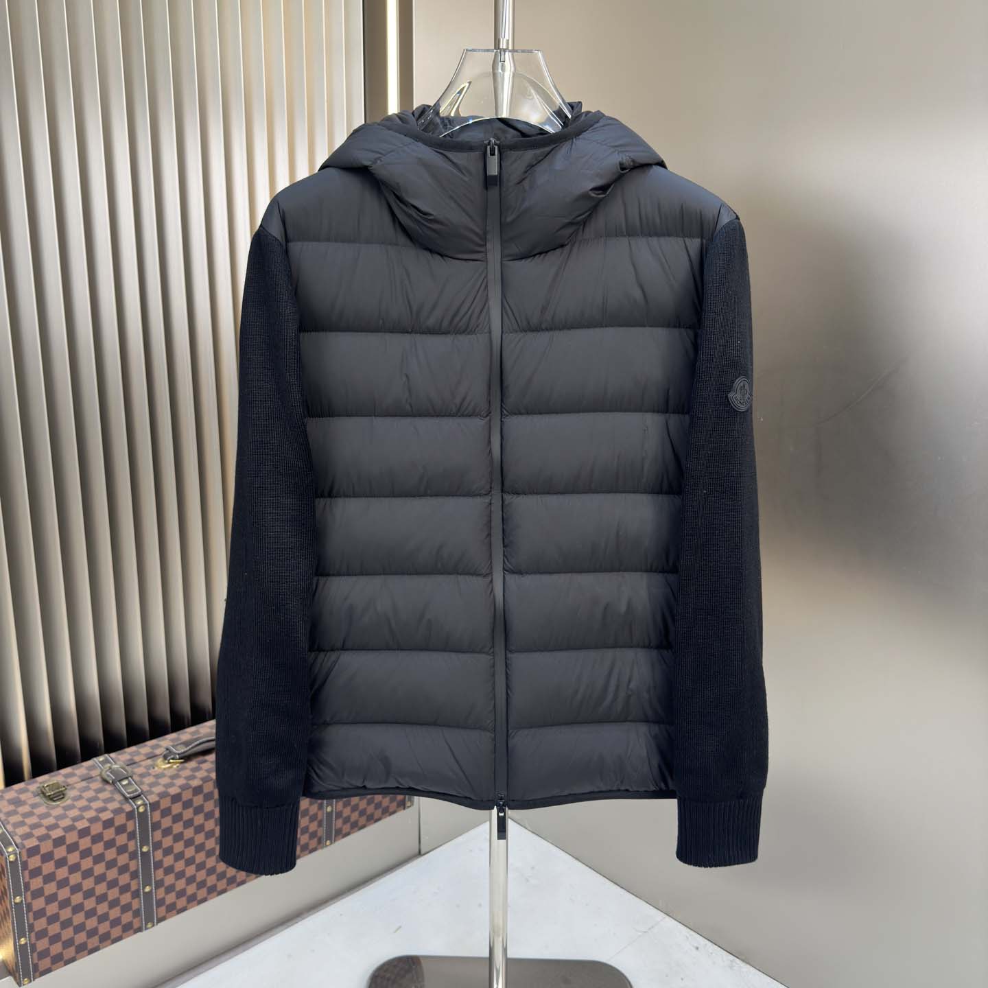 Moncler Hooded Short Down Jacket - EUR FASHION