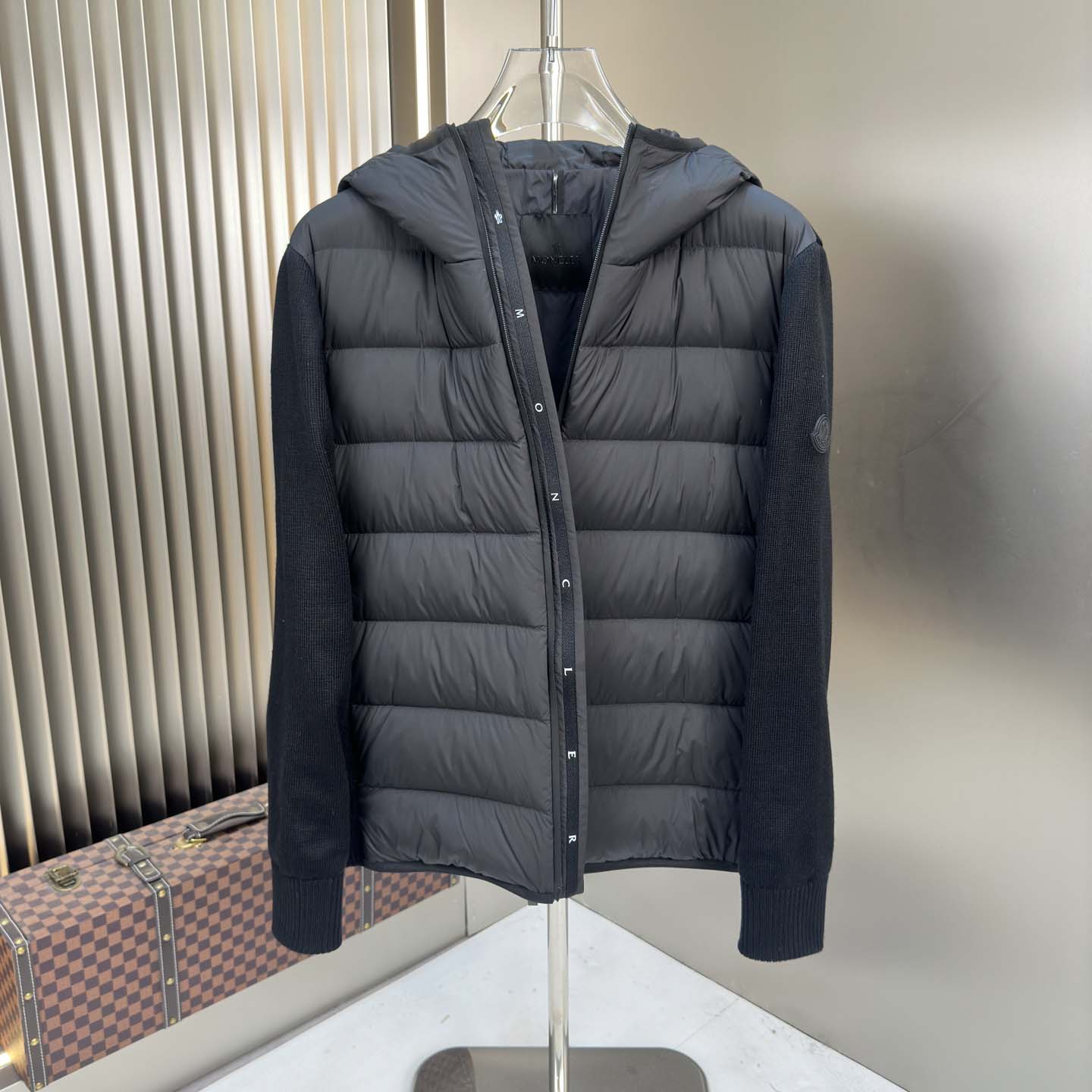 Moncler Hooded Short Down Jacket - EUR FASHION
