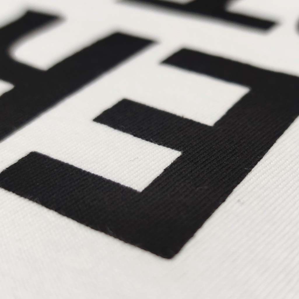 Gallery Dept Tee White Black Used Small - EUR FASHION