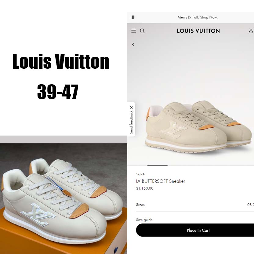 Louis Vuitton LV BUTTERSOFT Sneaker    1AIKF4 - EUR FASHION