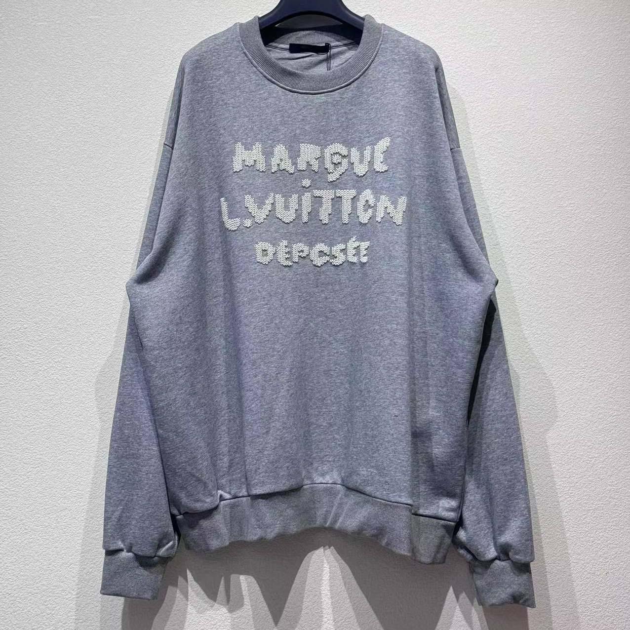 Louis Vuitton Embroidered Signature Sweatshirt   1AIKCO - EUR FASHION