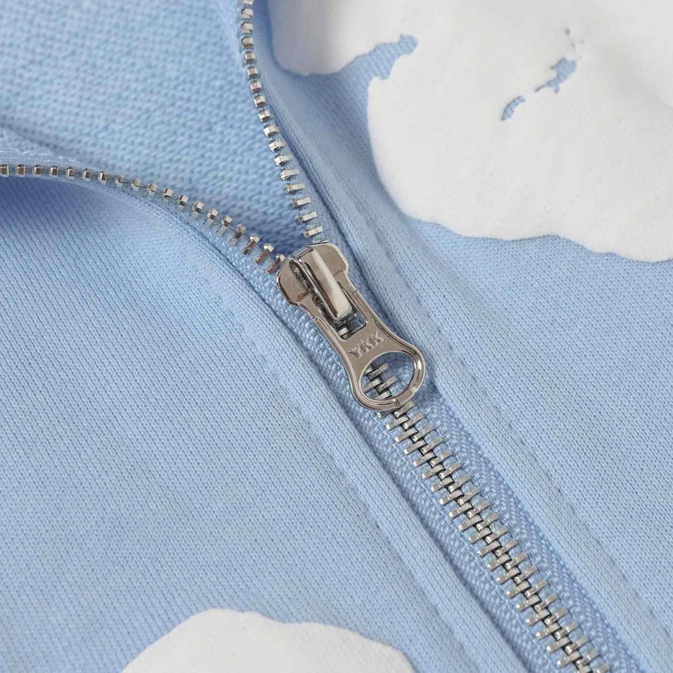 Denim Tears Cotton Wreath Zip Hoodie  - EUR FASHION