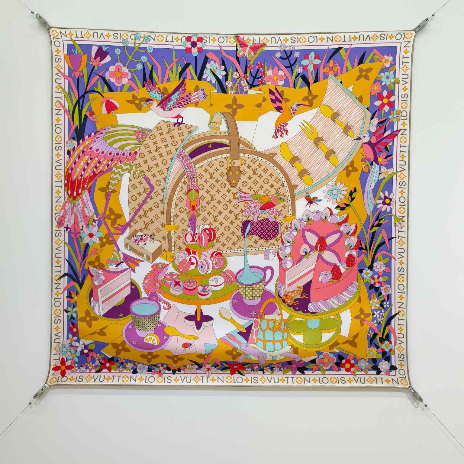 Louis Vuitton Picnic Square 90   M96463 - EUR FASHION