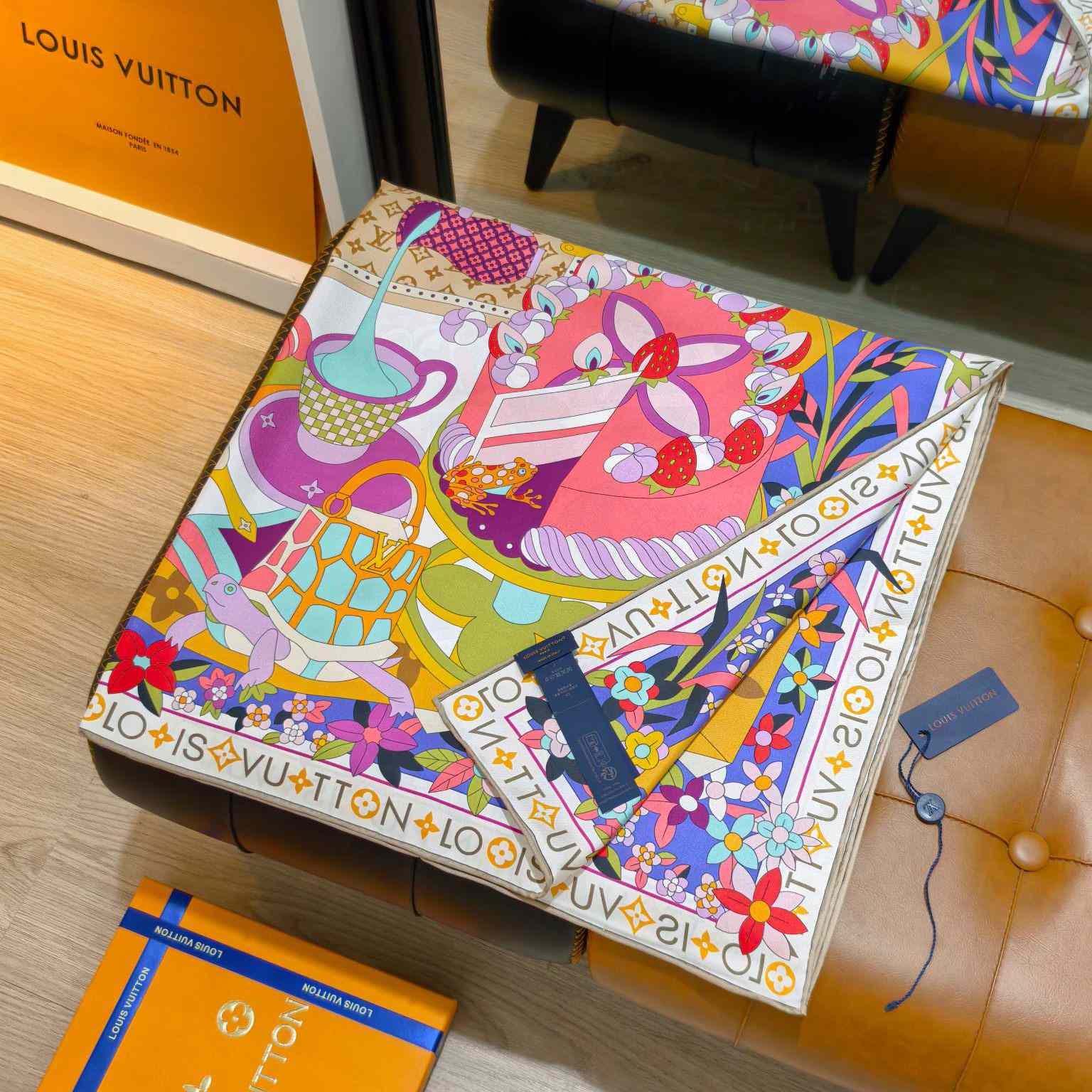 Louis Vuitton Picnic Square 90   M96463 - EUR FASHION