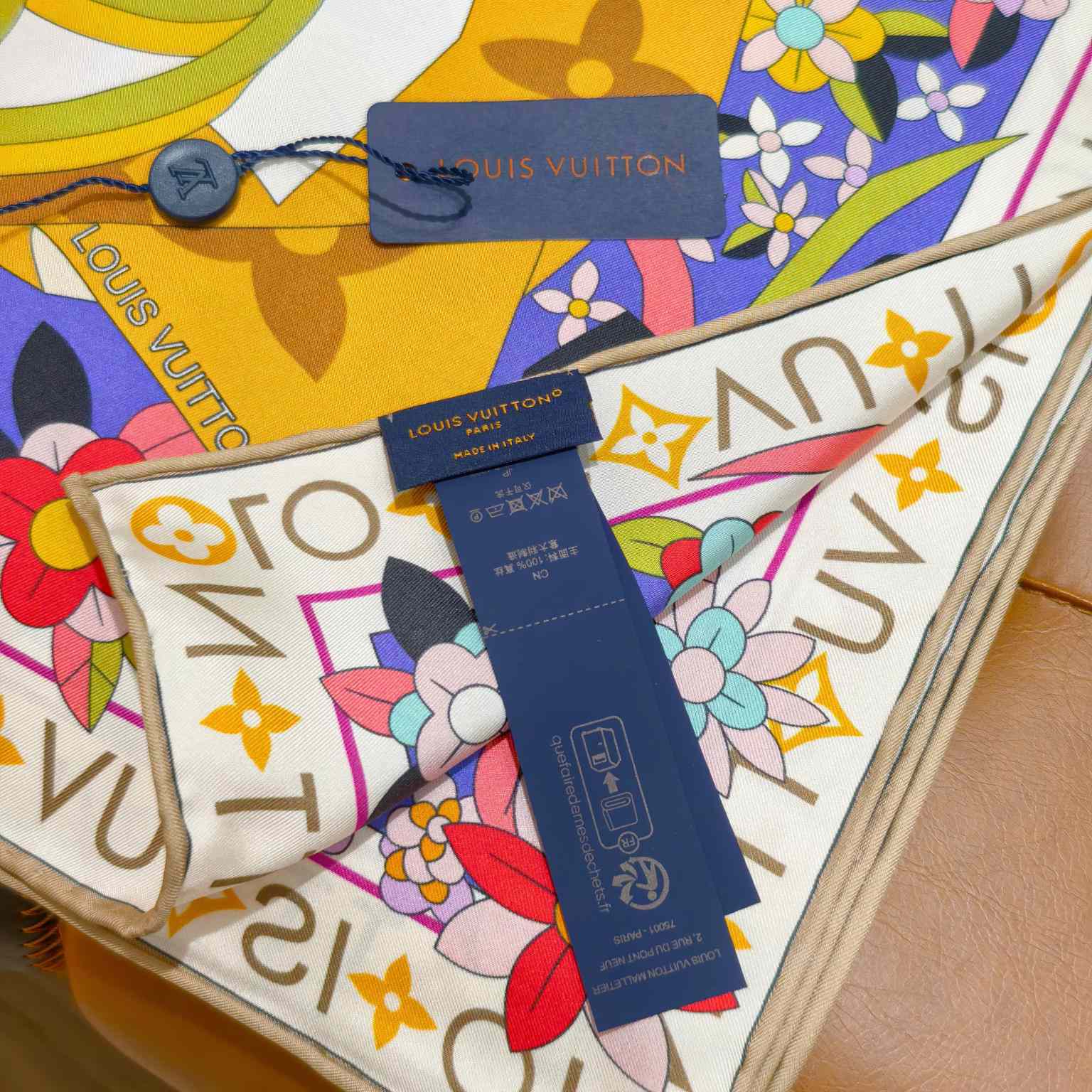 Louis Vuitton Picnic Square 90   M96463 - EUR FASHION