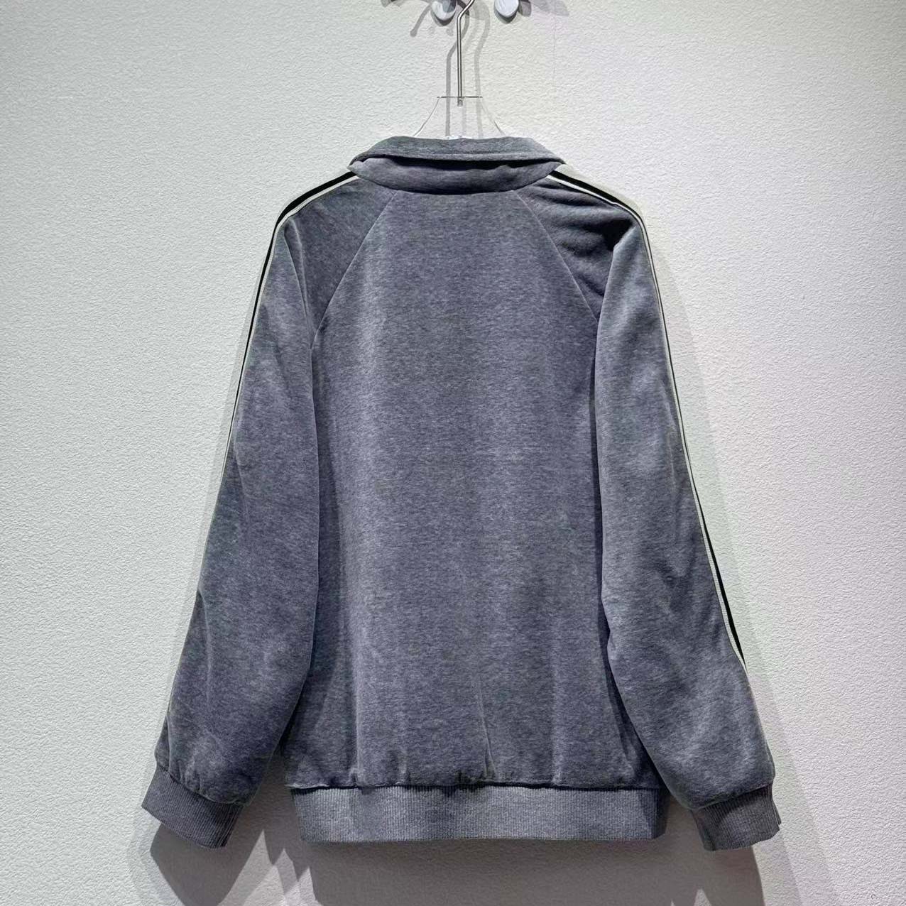 Celine Tracksuit Jacket In Velvet Cotton - EUR FASHION