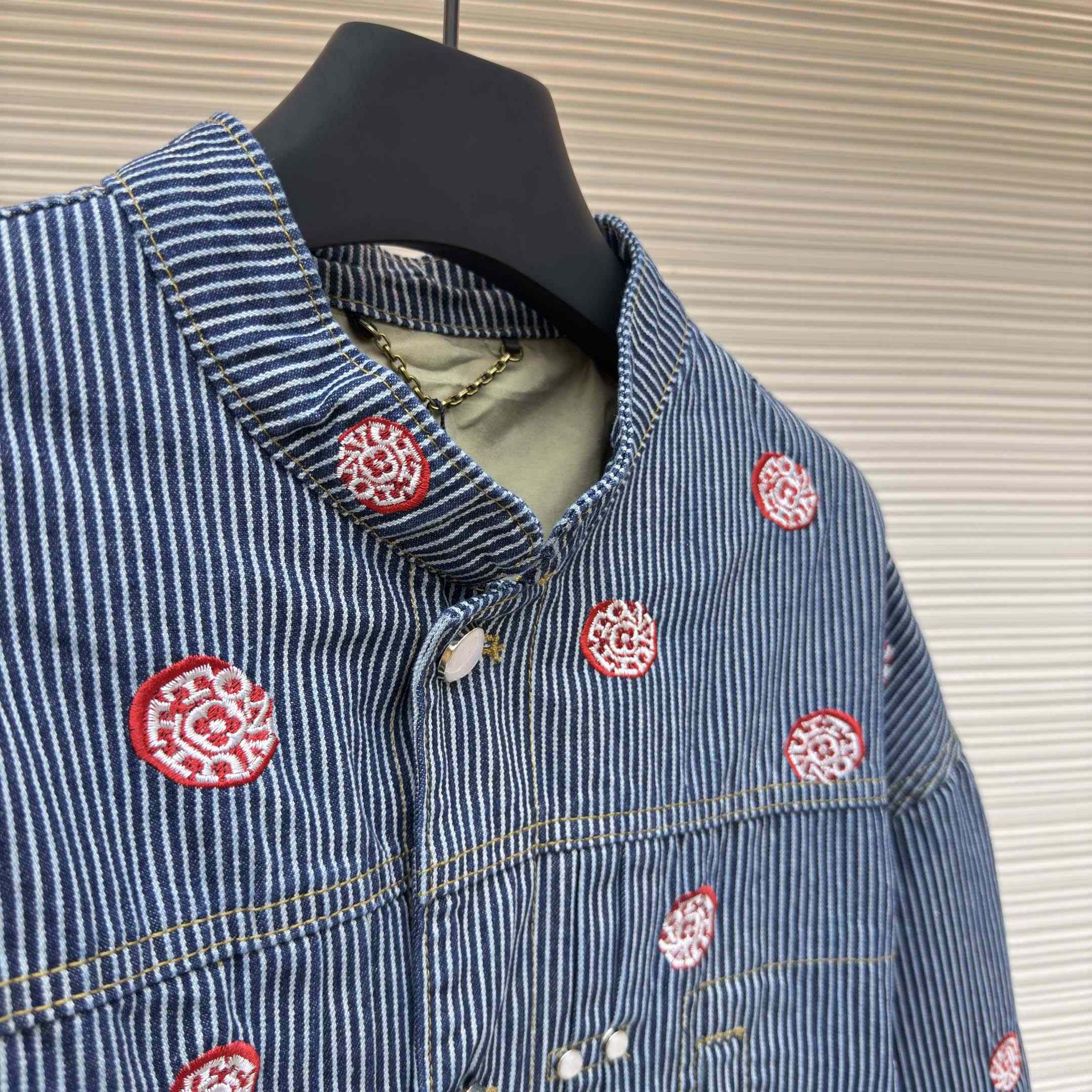 Louis Vuitton Embellished Workwear Jacket   1AILMB - EUR FASHION