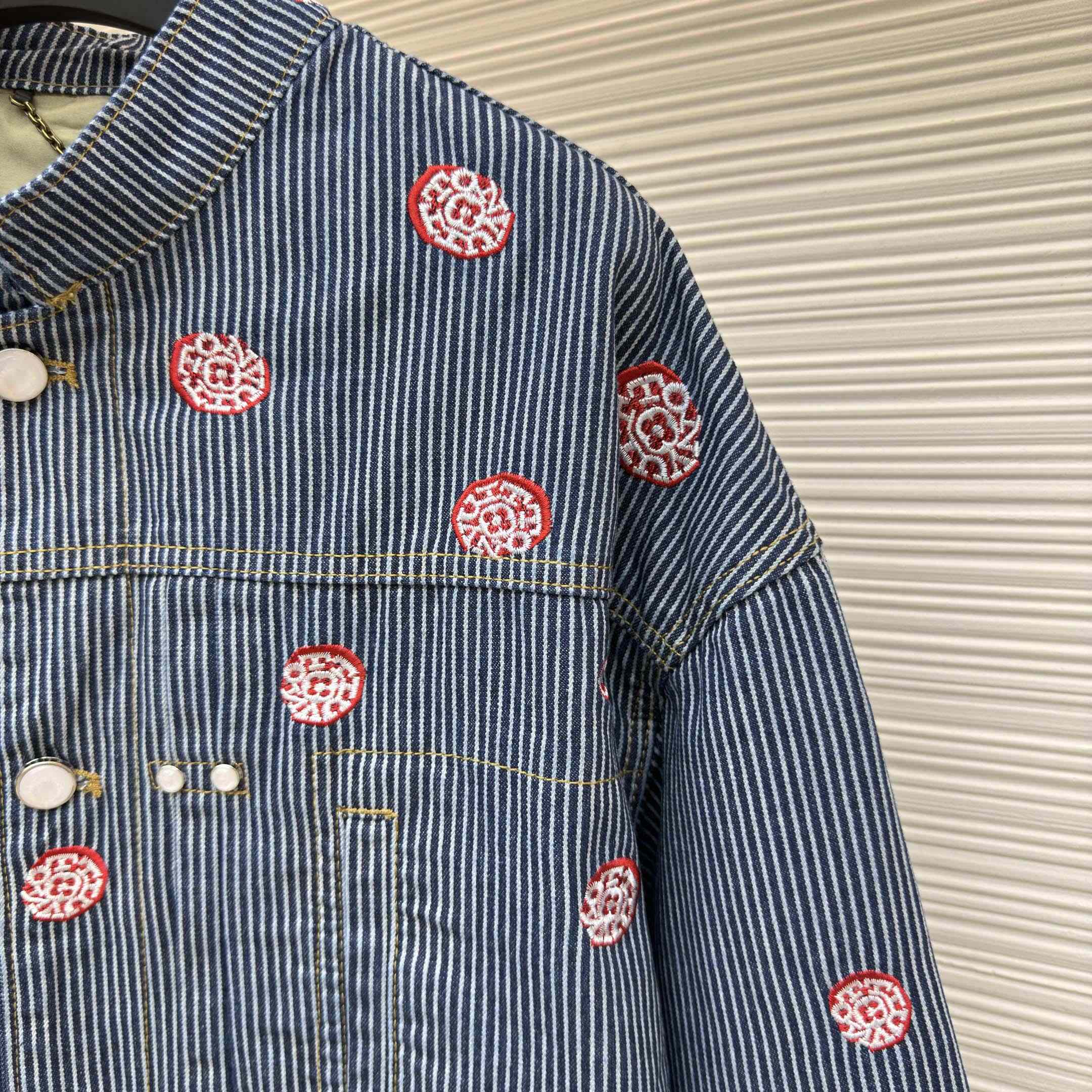 Louis Vuitton Embellished Workwear Jacket   1AILMB - EUR FASHION