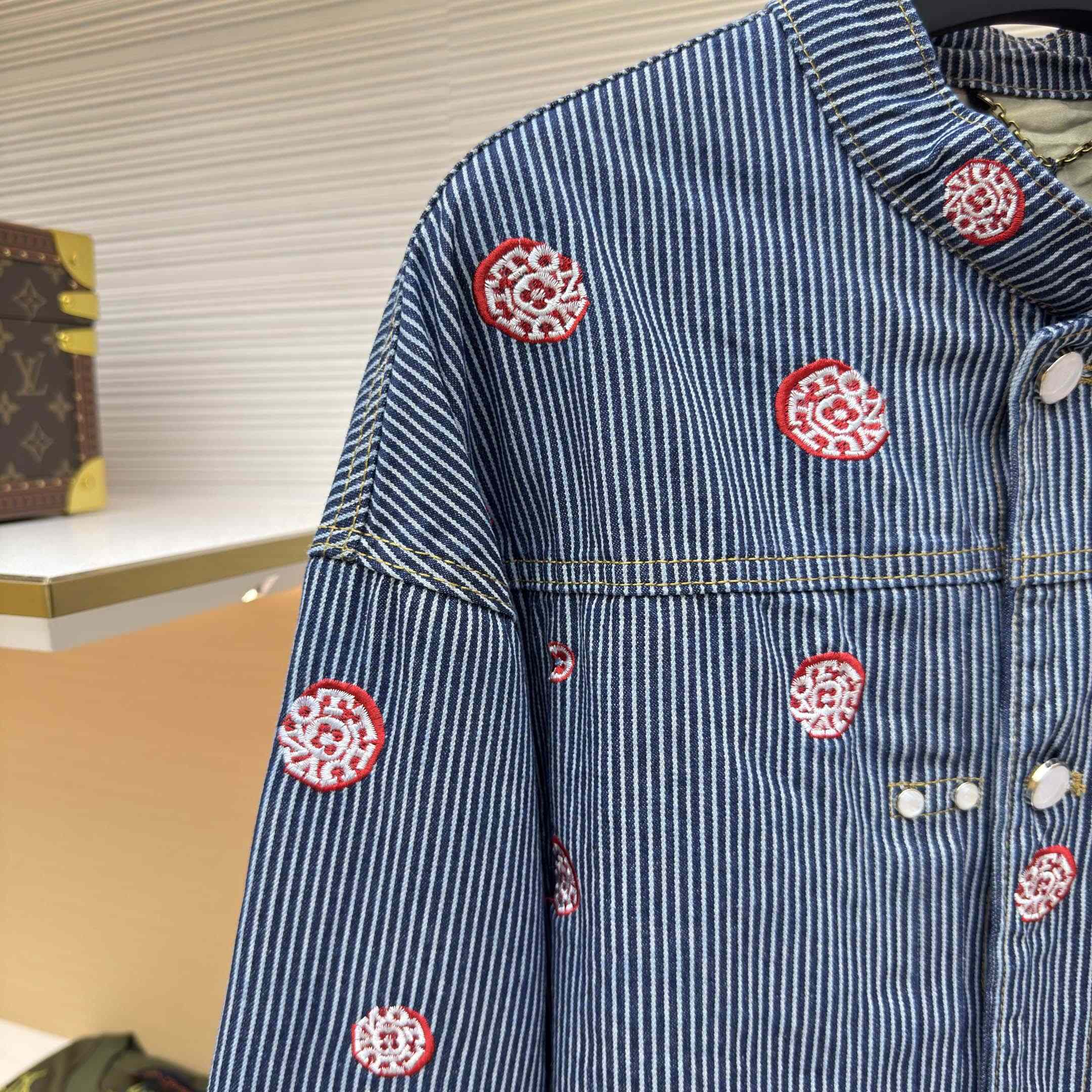 Louis Vuitton Embellished Workwear Jacket   1AILMB - EUR FASHION