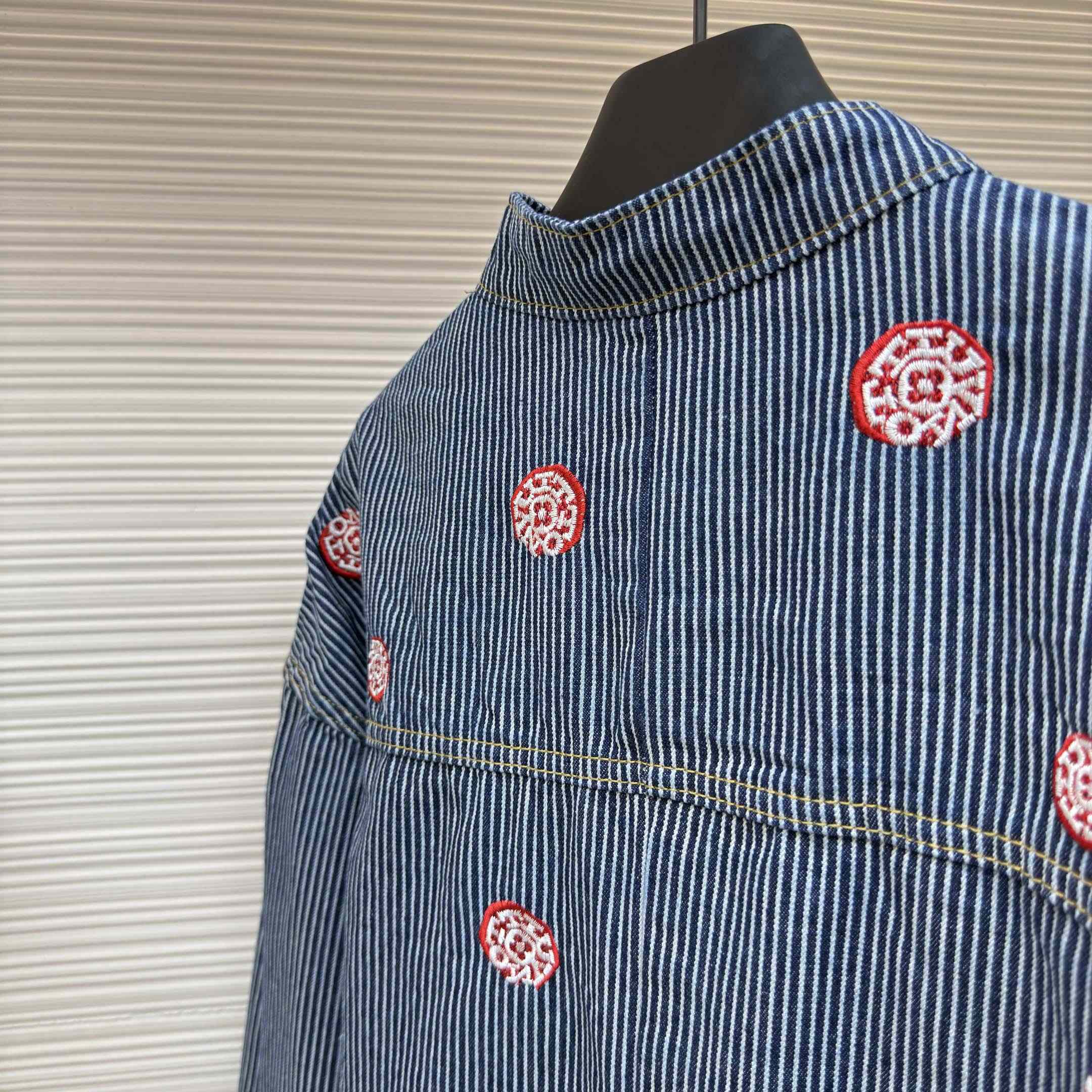 Louis Vuitton Embellished Workwear Jacket   1AILMB - EUR FASHION