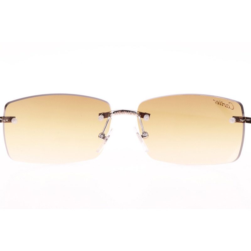 Cartier CT_3524012 Green Wood Sunglasses In Silver Brown - EUR FASHION