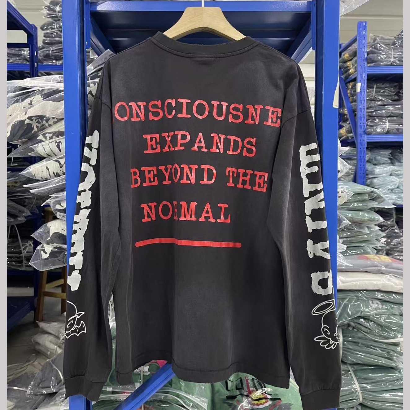 Saint Michael Saint Youth Beyond Long Sleeve Tee - EUR FASHION