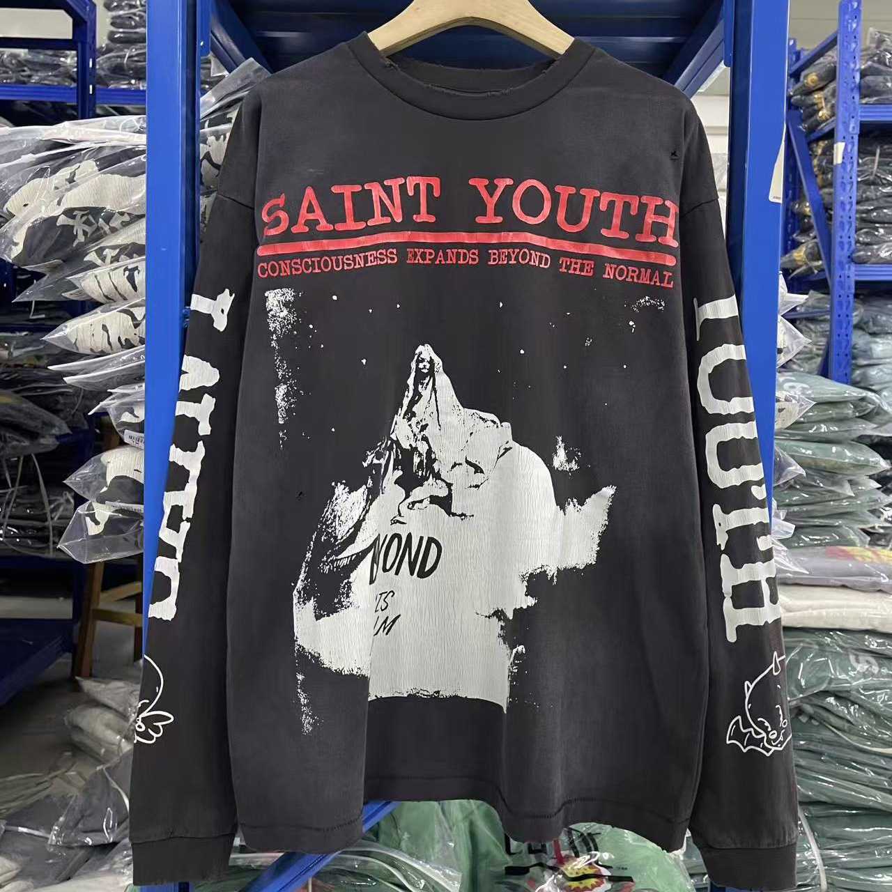 Saint Michael Saint Youth Beyond Long Sleeve Tee - EUR FASHION