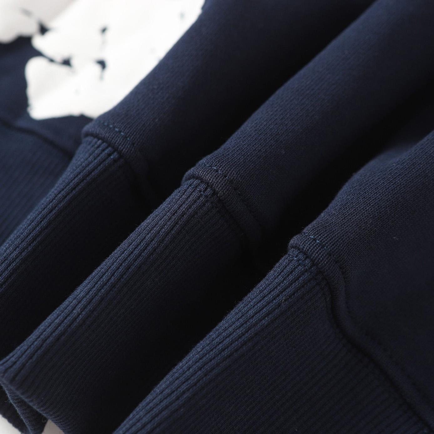 Denim Tears Cotton Wreath Zip Hoodie  - EUR FASHION