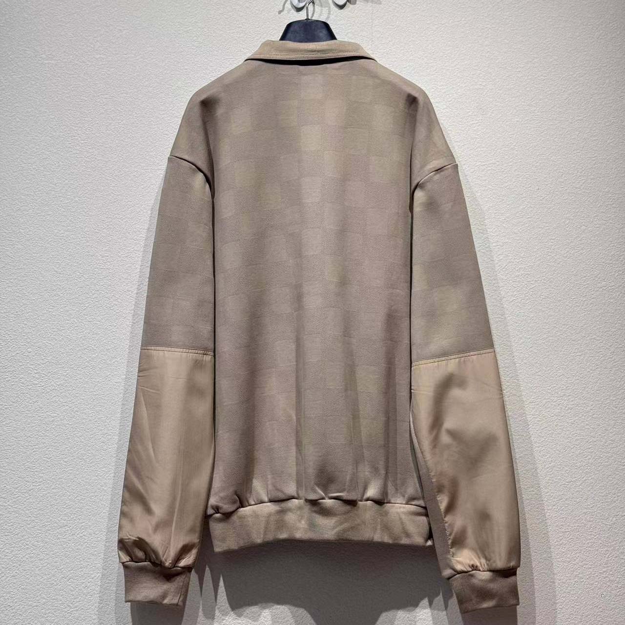 Louis Vuitton Damier Hybrid Half-Zip Workwear Pullover   1AIMK2 - EUR FASHION