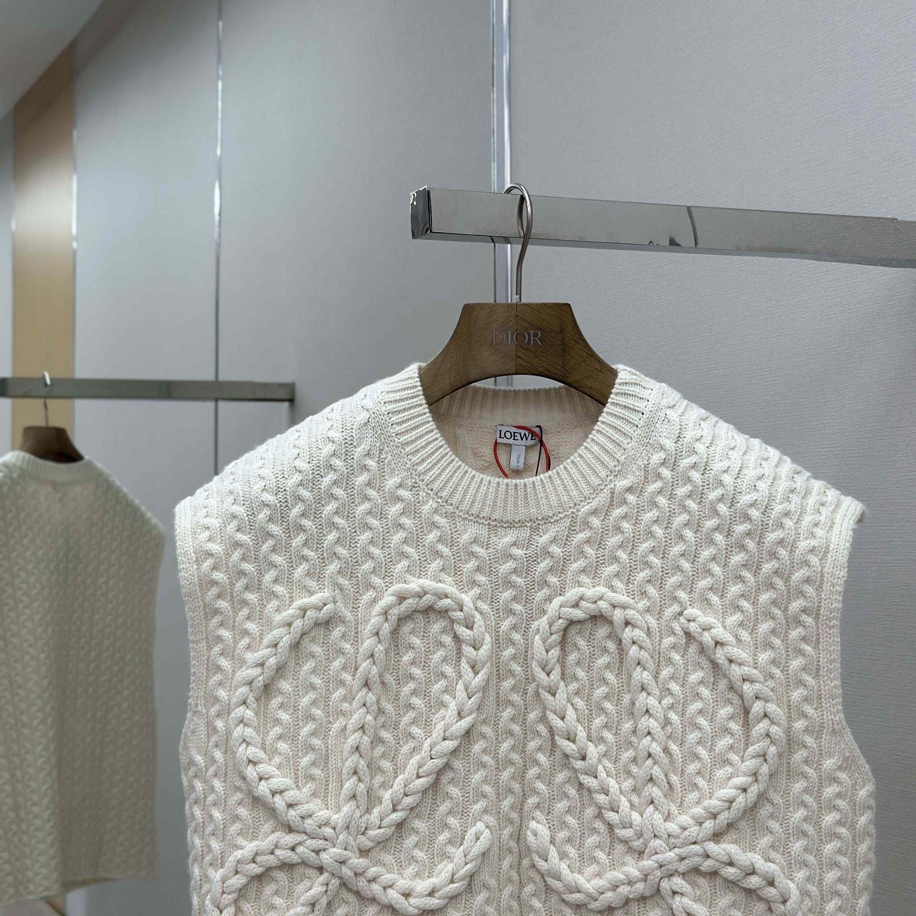 Loewe Vest In Wool - EUR FASHION