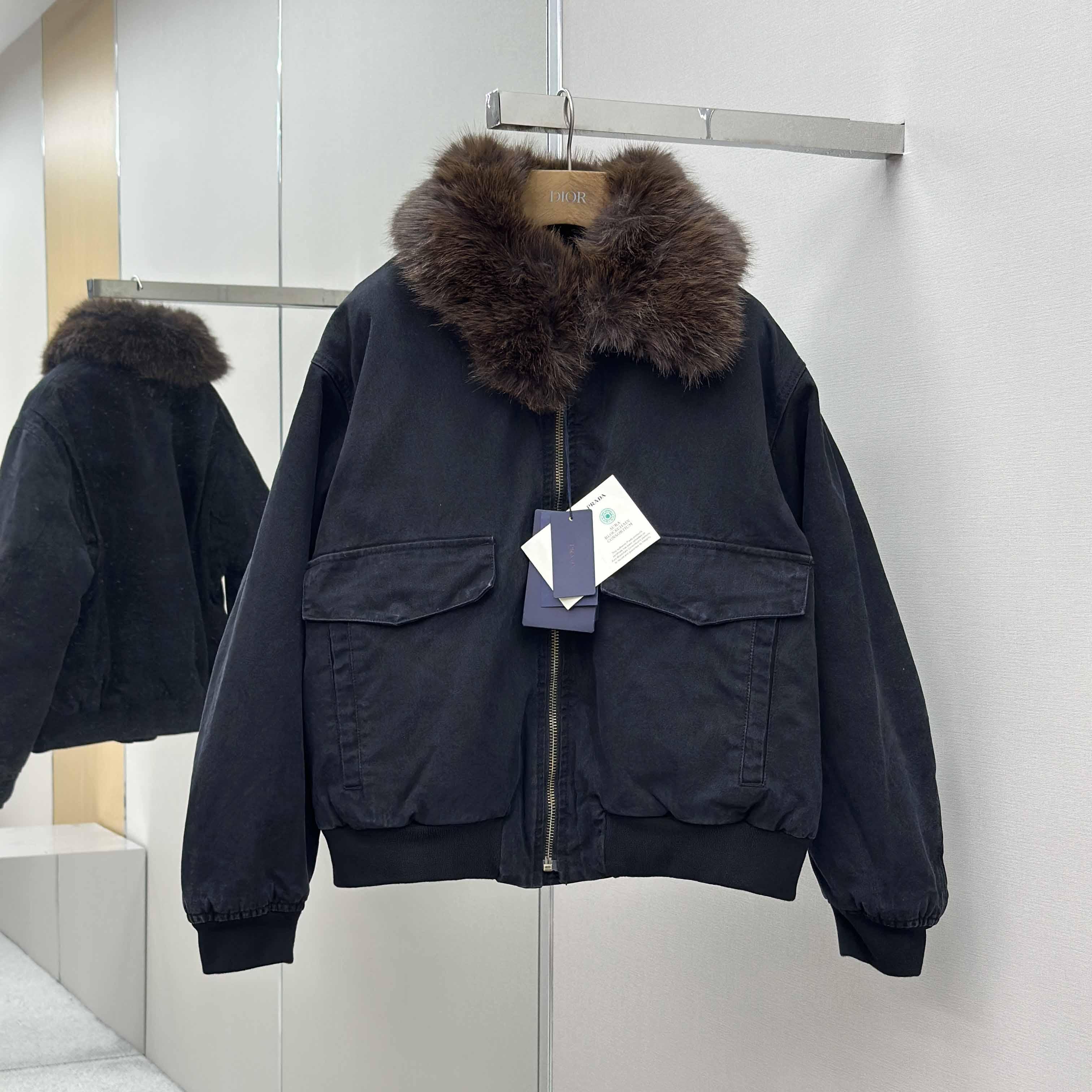 Prada Canvas Blouson Jacket - EUR FASHION