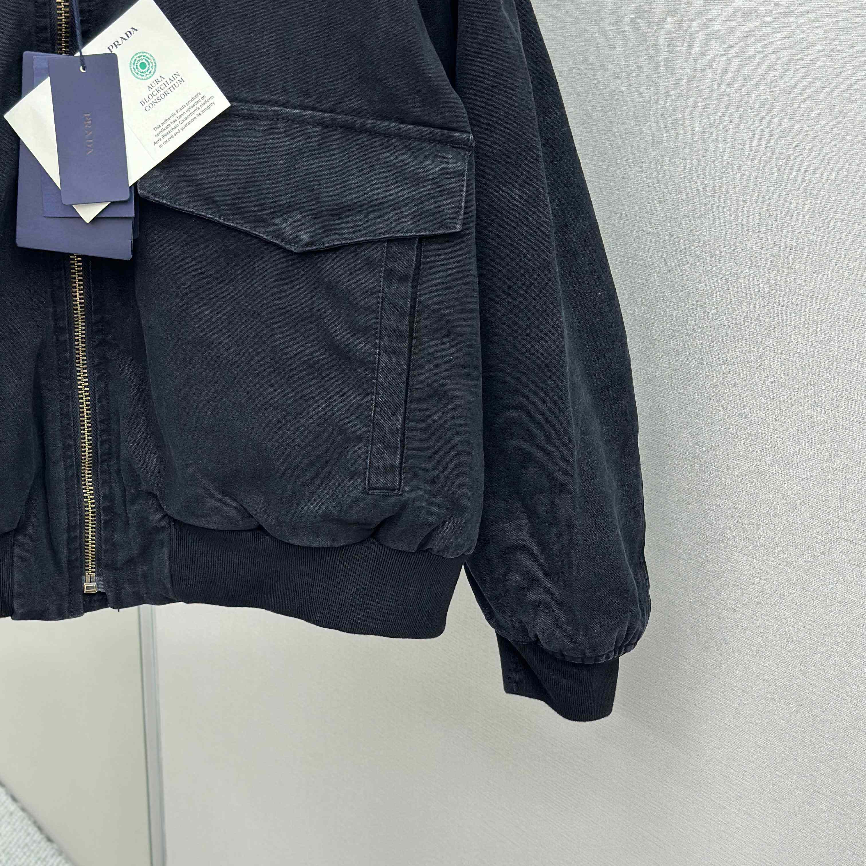 Prada Canvas Blouson Jacket - EUR FASHION