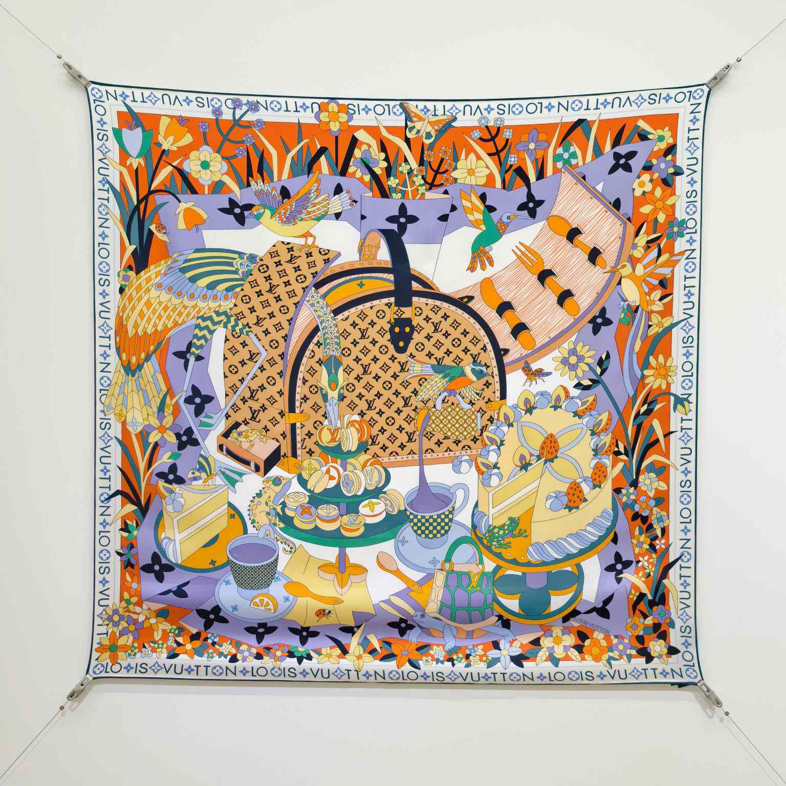 Louis Vuitton Picnic Square 90   M96354 - EUR FASHION