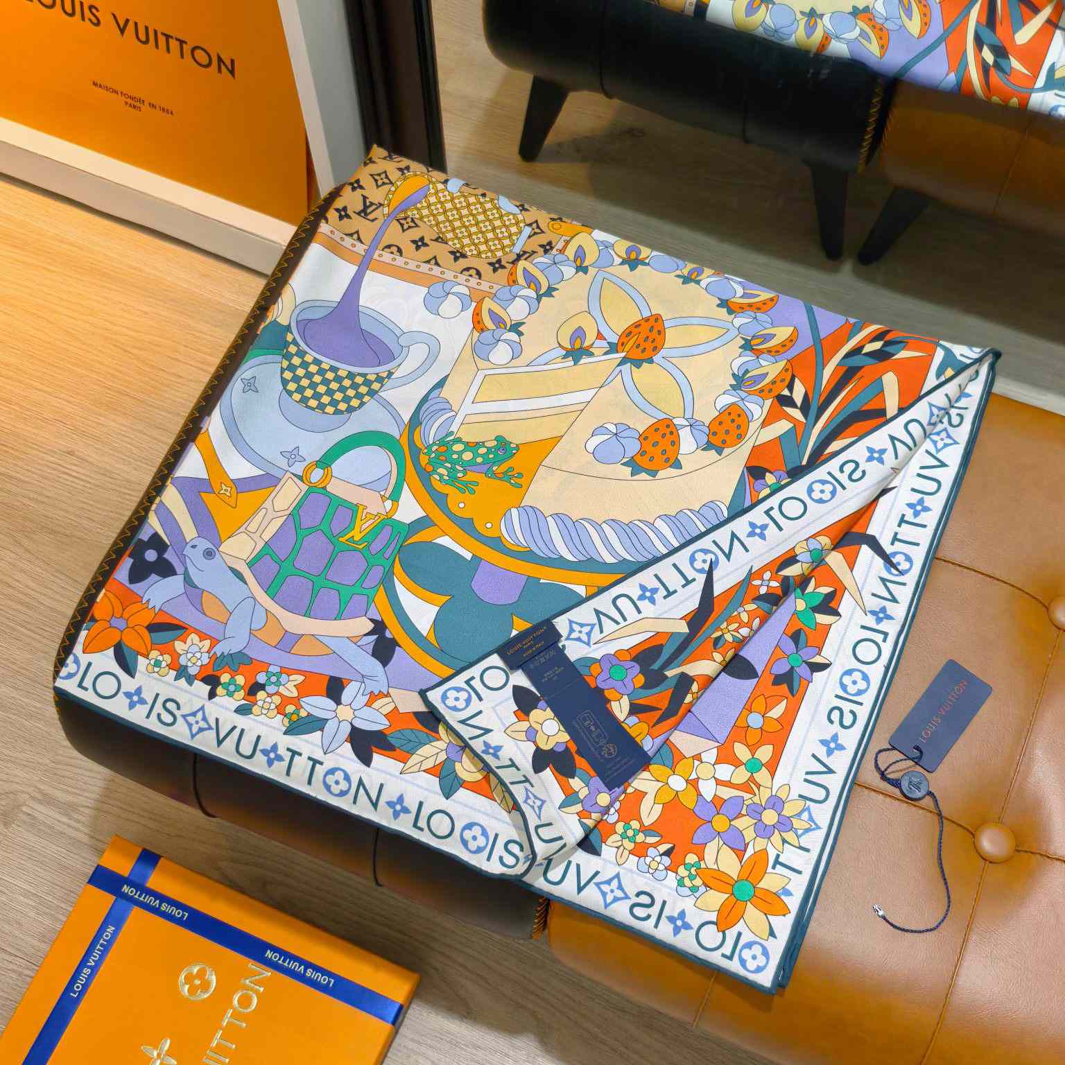 Louis Vuitton Picnic Square 90   M96354 - EUR FASHION