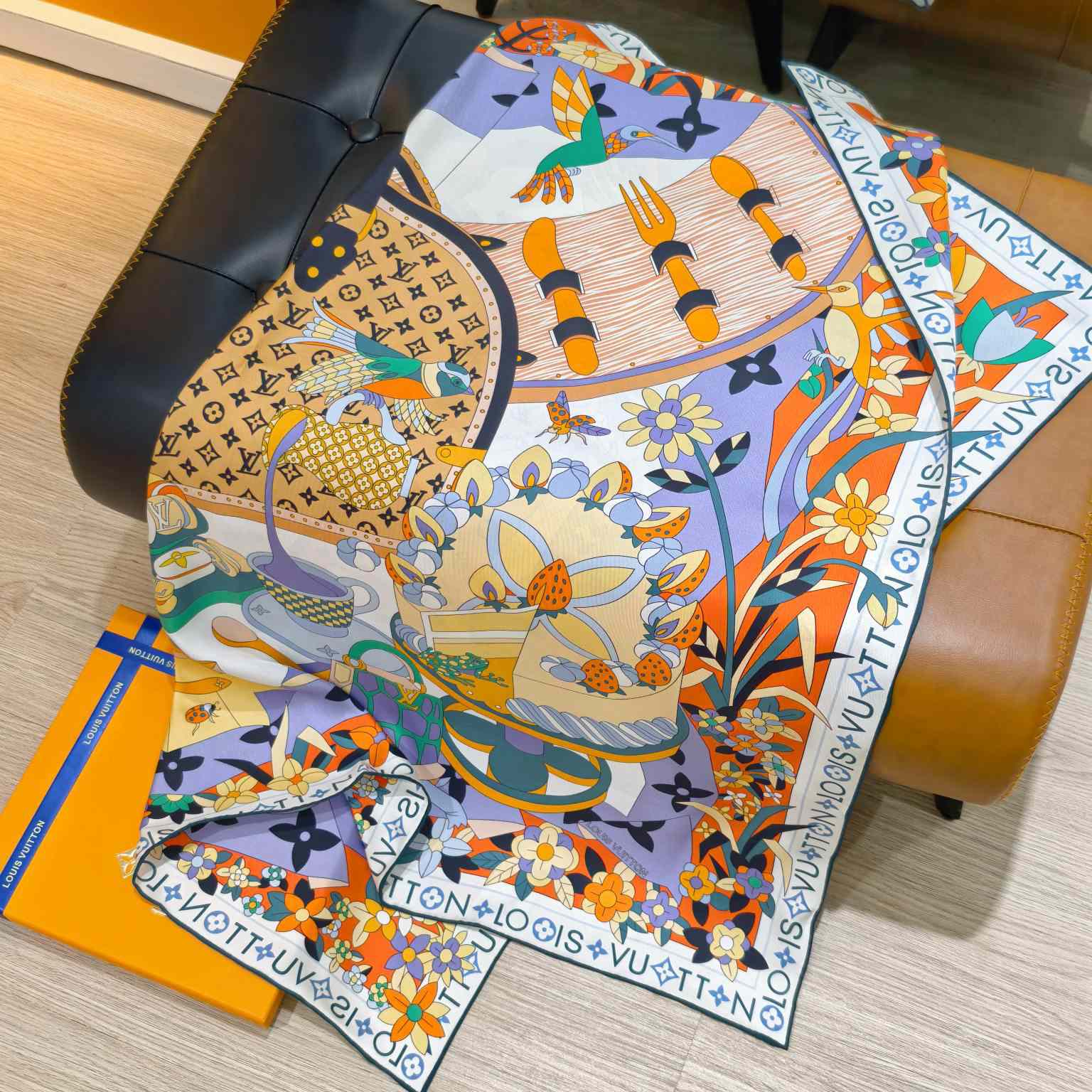 Louis Vuitton Picnic Square 90   M96354 - EUR FASHION