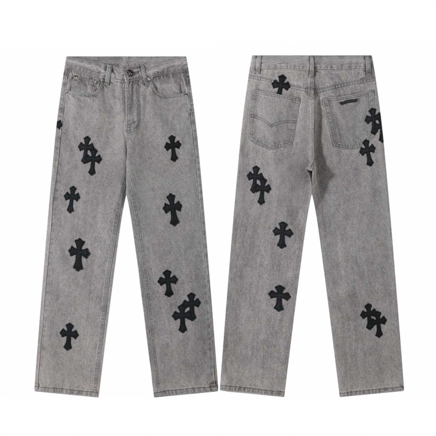 Chrome Hearts Jeans - EUR FASHION